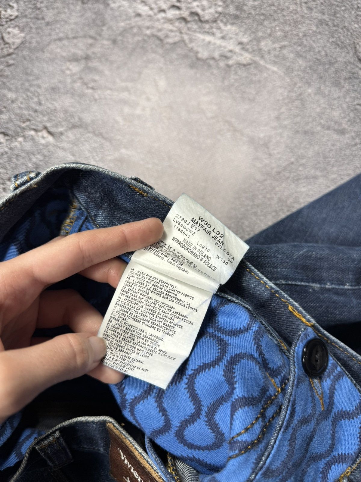 Lee × Vivienne Westwood Vivienne Westwood x Lee "Mayfair" Jeans — Rare Collaboration Size US 30 / EU 46 - 8 Thumbnail