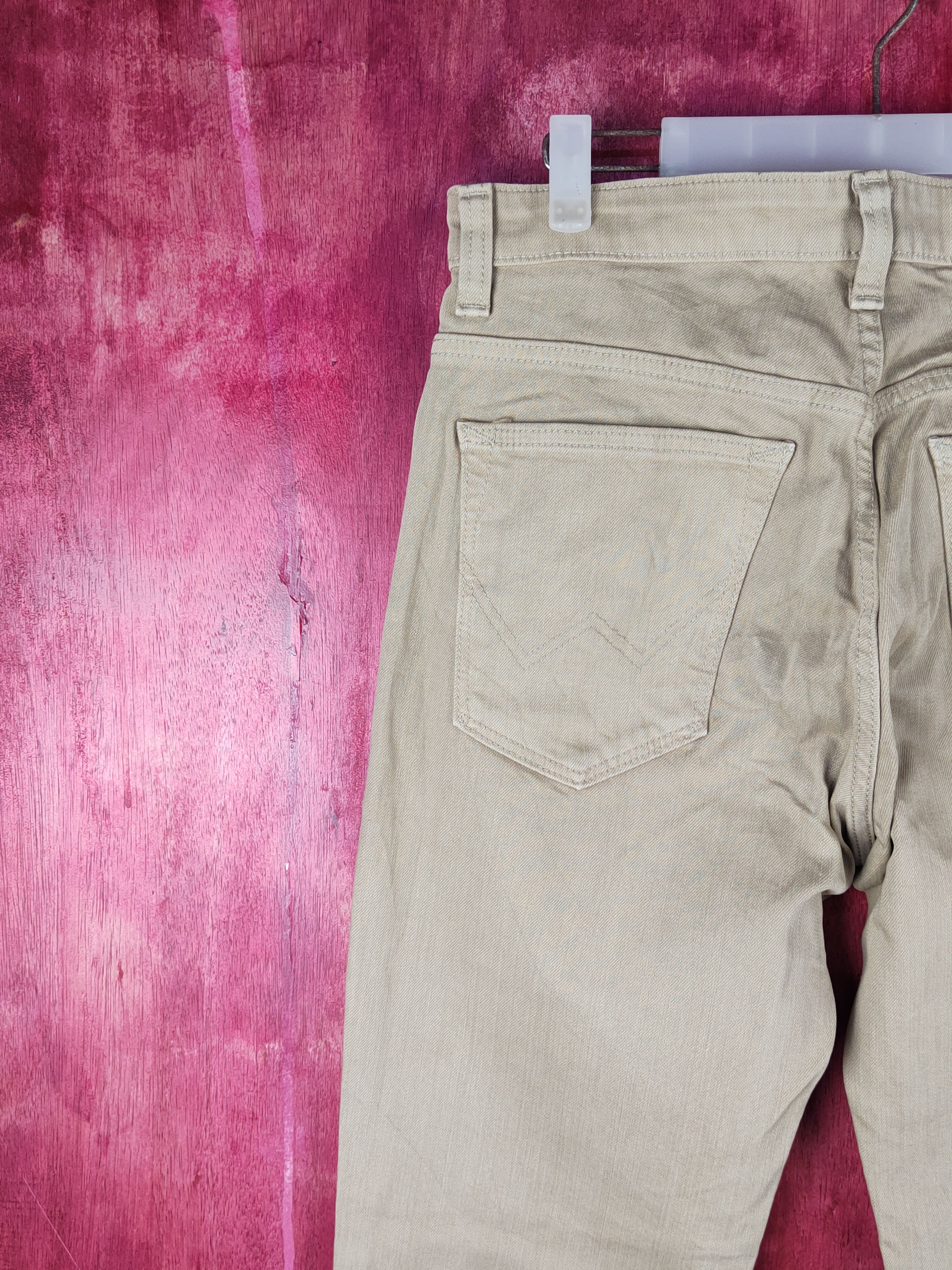 Edwin Edwin Brown denim distressed ripped Casual Pants #S1561 Size US 31 - 8 Thumbnail