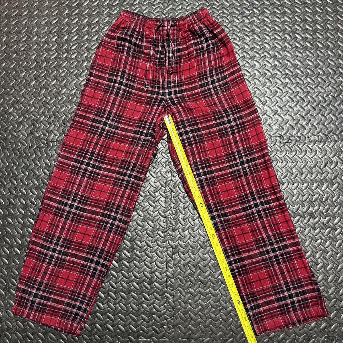 Nautica Nautica Sleepwear Pajama Pants Plaid Fleece Red Mens Small Size US 30 / EU 46 - 7 Thumbnail