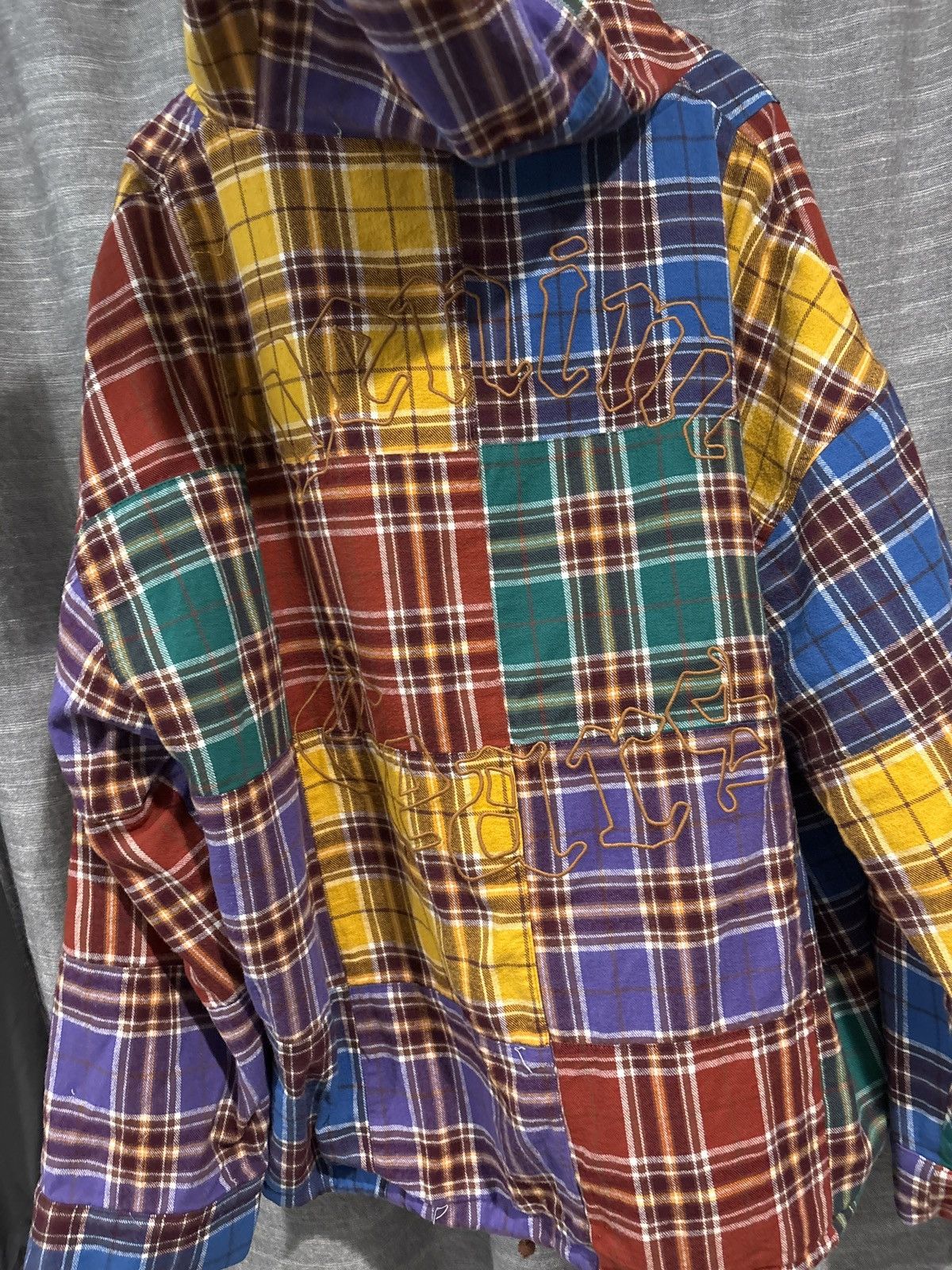 DENIM TEARS Denim Tears MVP plaid patchwork pullover Size US L / EU 52-54 / 3 - 2 Thumbnail