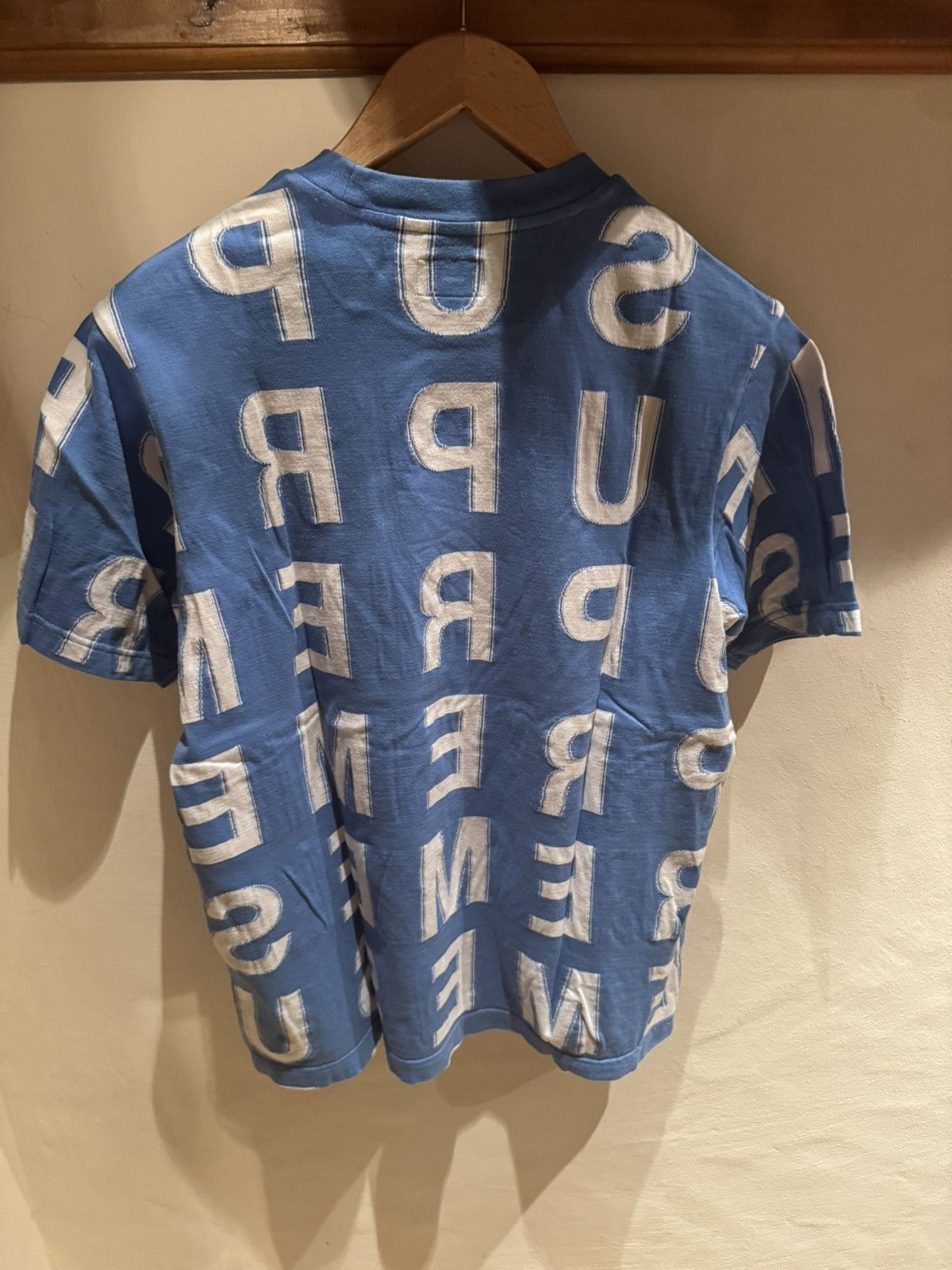 Supreme Supreme Intarsia cotton T-shirt Size US S / EU 44-46 / 1 - 3 Thumbnail