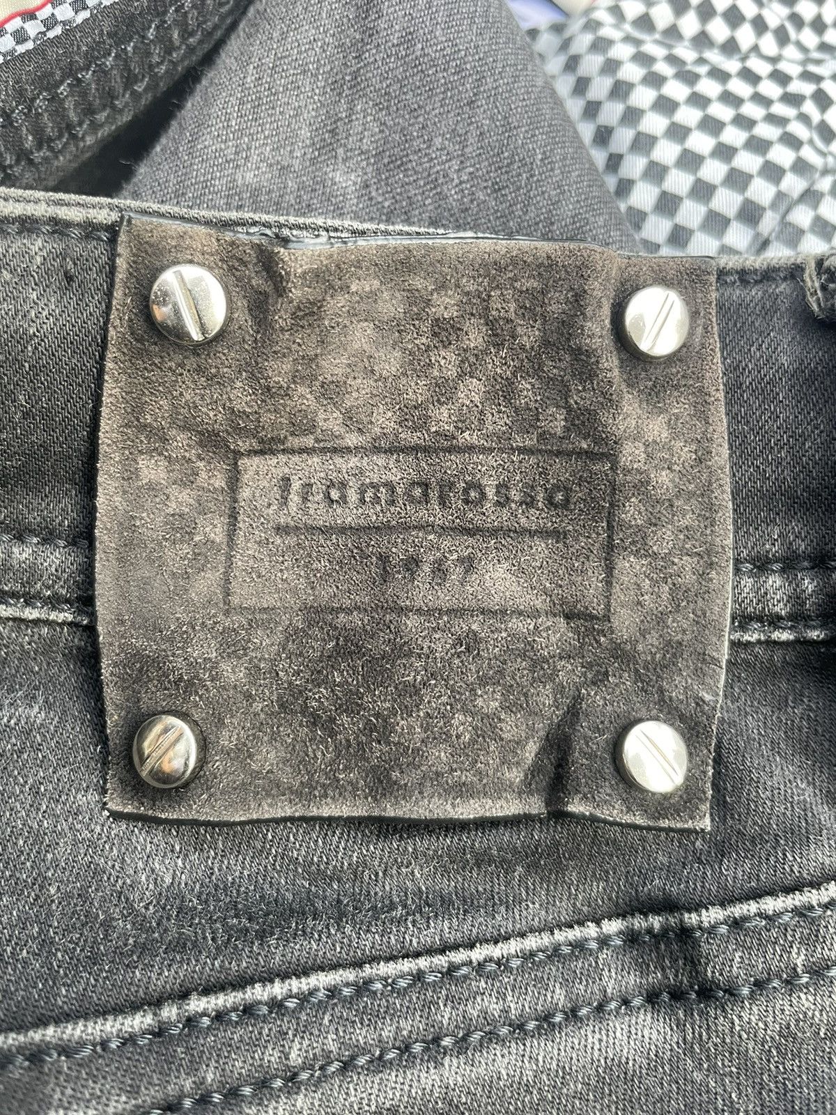 Designer Tramarossa black denim Size US 33 - 14 Thumbnail