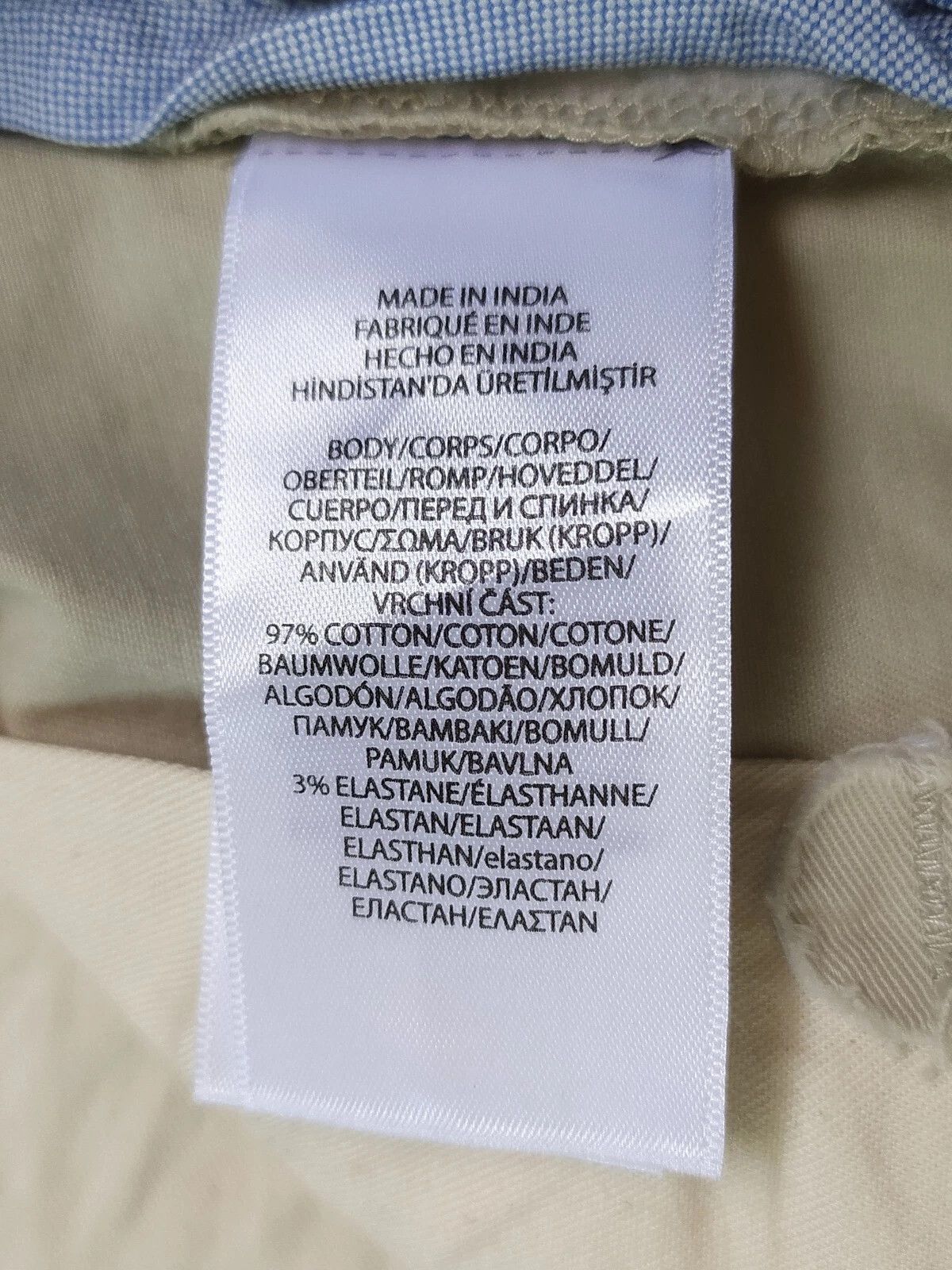 Polo Ralph Lauren Polo Ralph Lauren Slim Stretch Fit Chino Trouser FTP 0002 Size US 29 - 8 Thumbnail