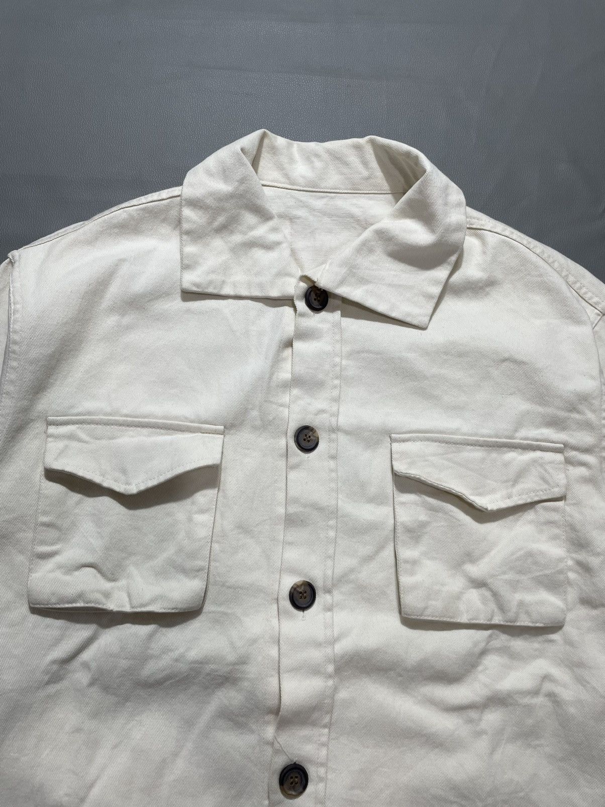 Yohji Yamamoto Undefined Brand Casual Worker Button Shirt issey style Size US M / EU 48-50 / 2 - 3 Thumbnail