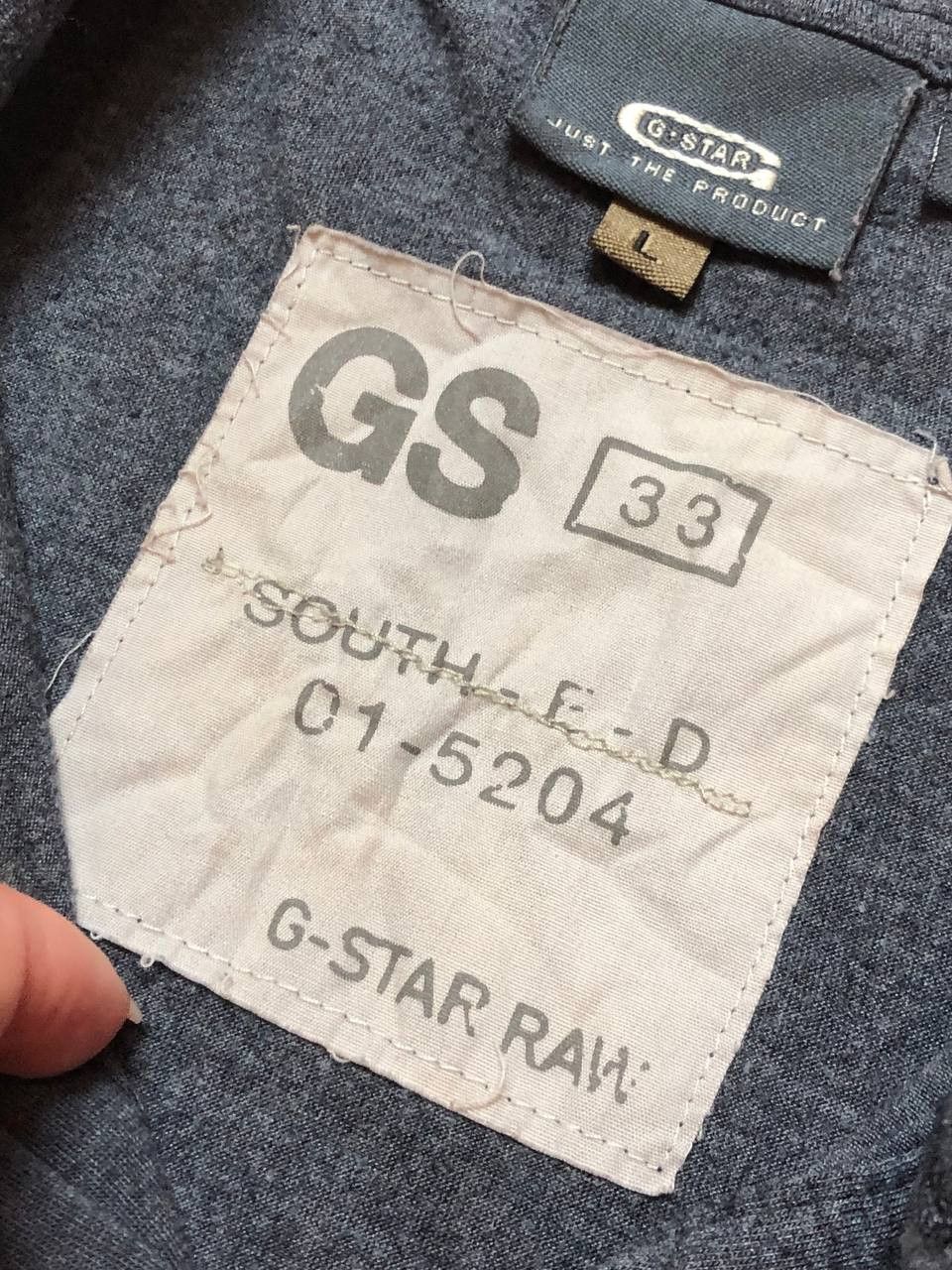 G-Star Vintage G-Star Raw Streetwear Polo Size L Size US L / EU 52-54 / 3 - 2 Thumbnail