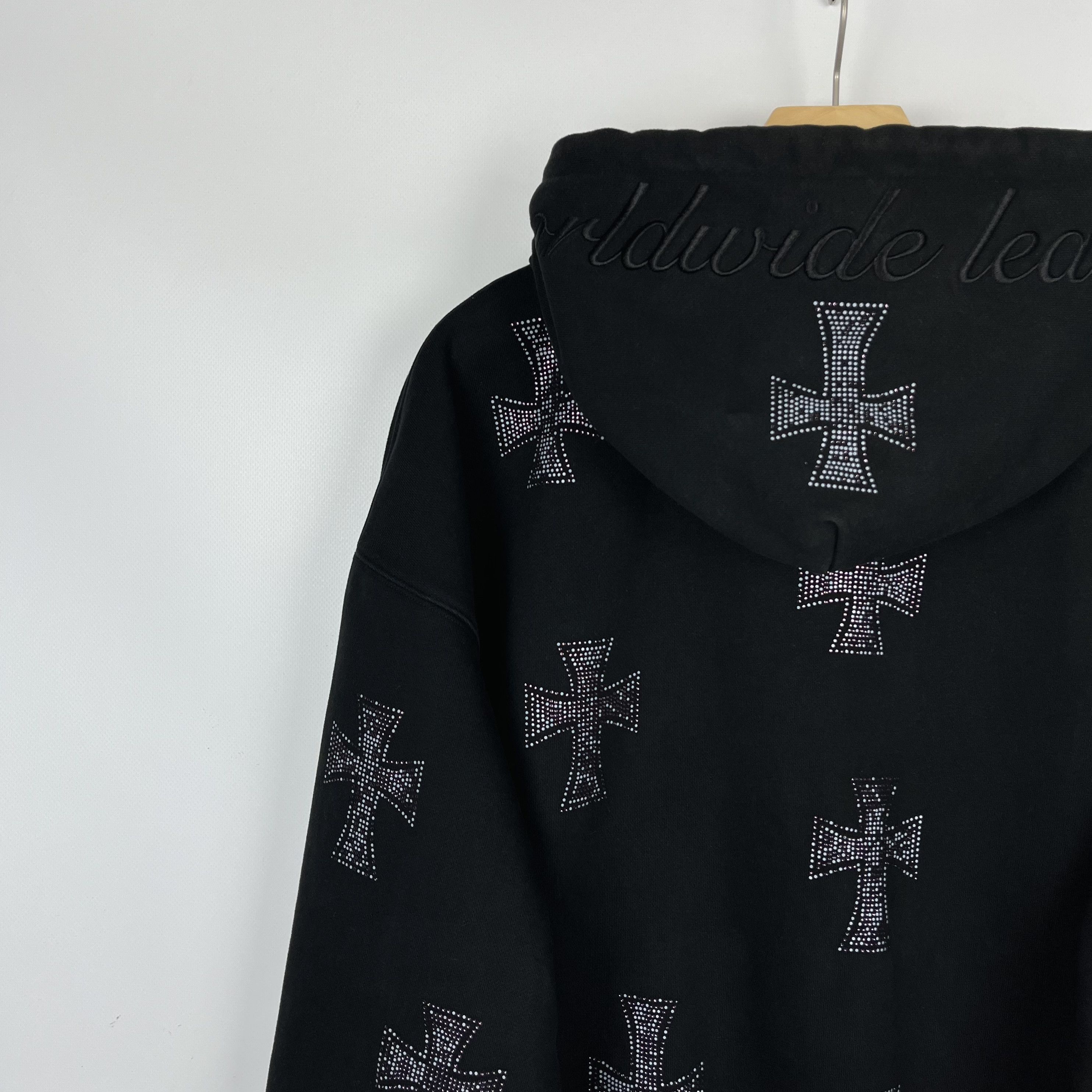 Unknown London Unknown London Saint Row Cross Full Zip Hoodie Size US S / EU 44-46 / 1 - 21 Thumbnail
