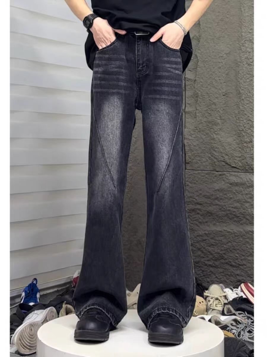 Jean Black High Street Vintage Loose Jeans Size US 34 / EU 50 - 1 Thumbnail