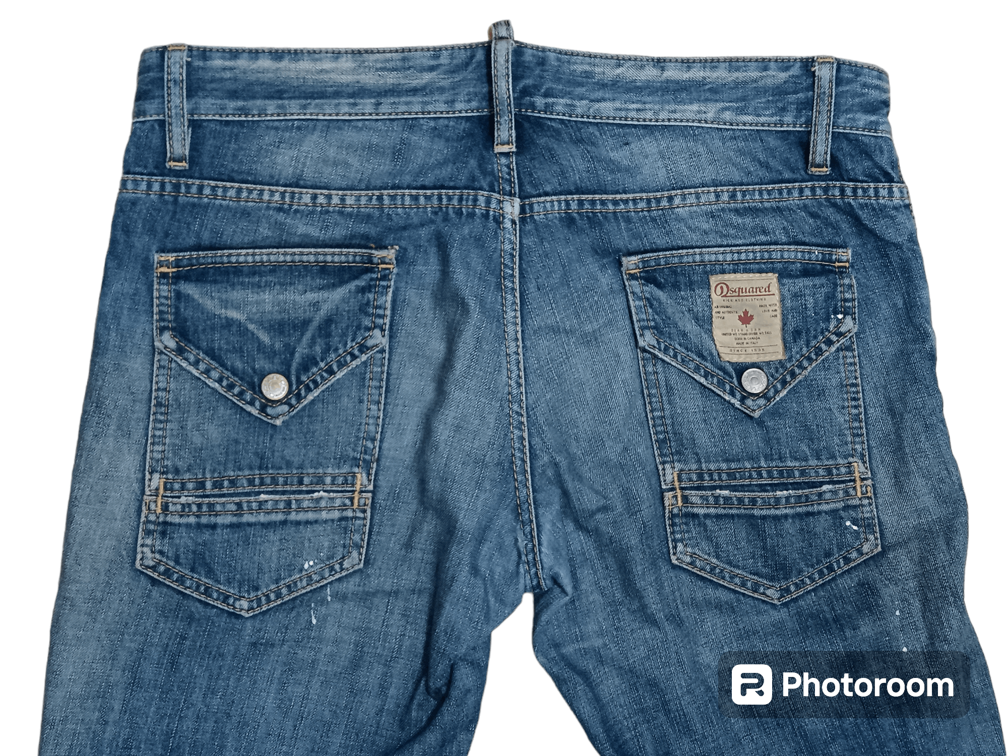 Dsquared2 × If Six Was Nine DSQUARED2 DISTRESS BUTTON-FLY JEANS Size US 36 / EU 52 - 5 Thumbnail