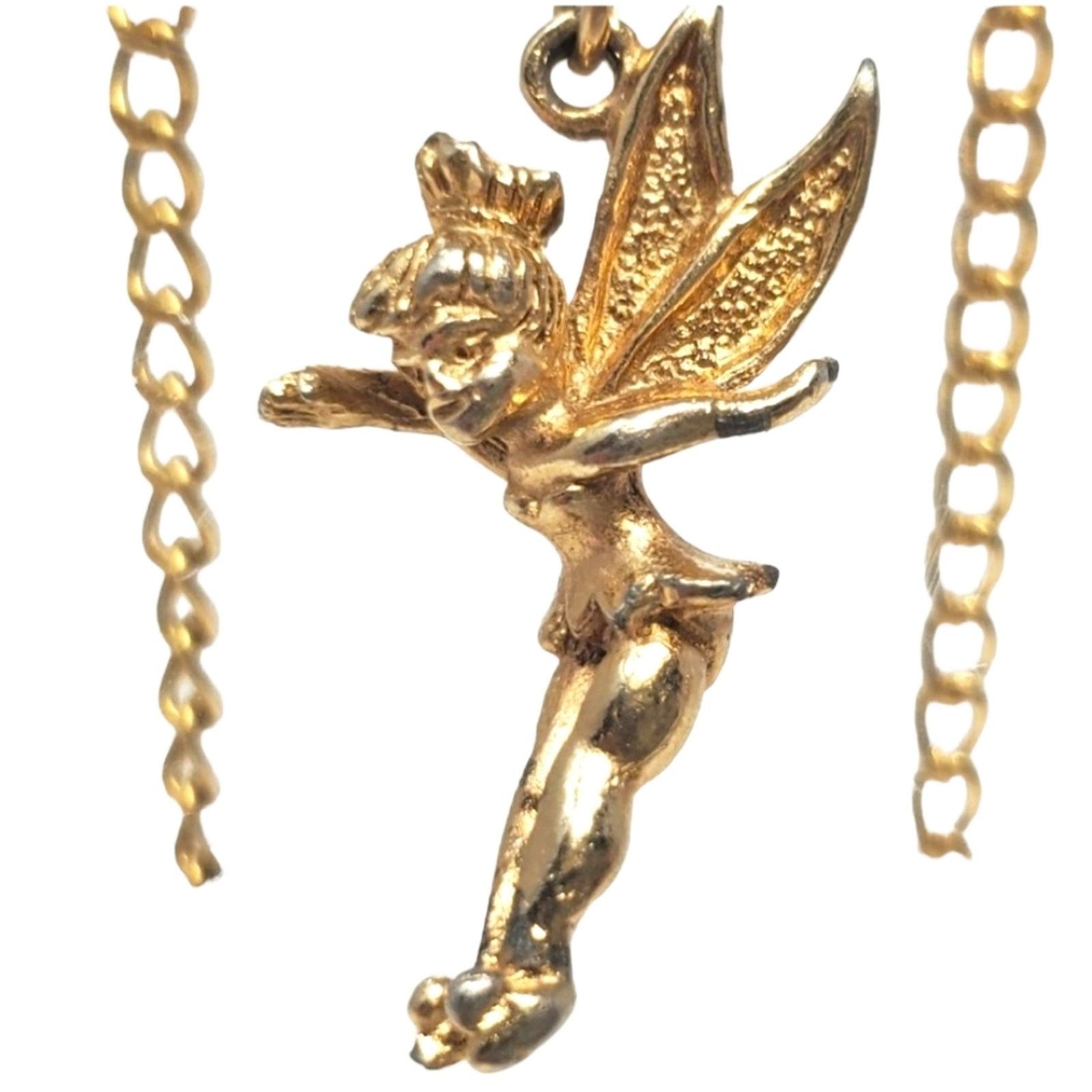 Disney Vintage Walt Disney Tinker Bell Necklace Size ONE SIZE - 1 Thumbnail