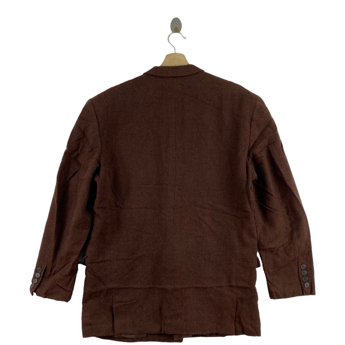 Christian Dior Monsieur Vintage CHRISTIAN DIOR Monsieur Paris Plain Brown Blazer Size US L / EU 52-54 / 3 - 4 Thumbnail