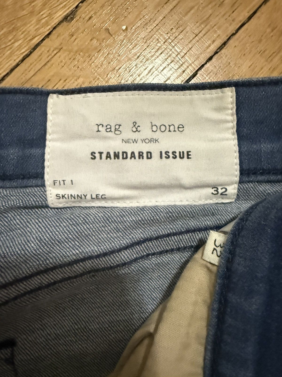 Rag & Bone Rag & Bone fit 1 blue jeans Size US 32 / EU 48 - 4 Thumbnail