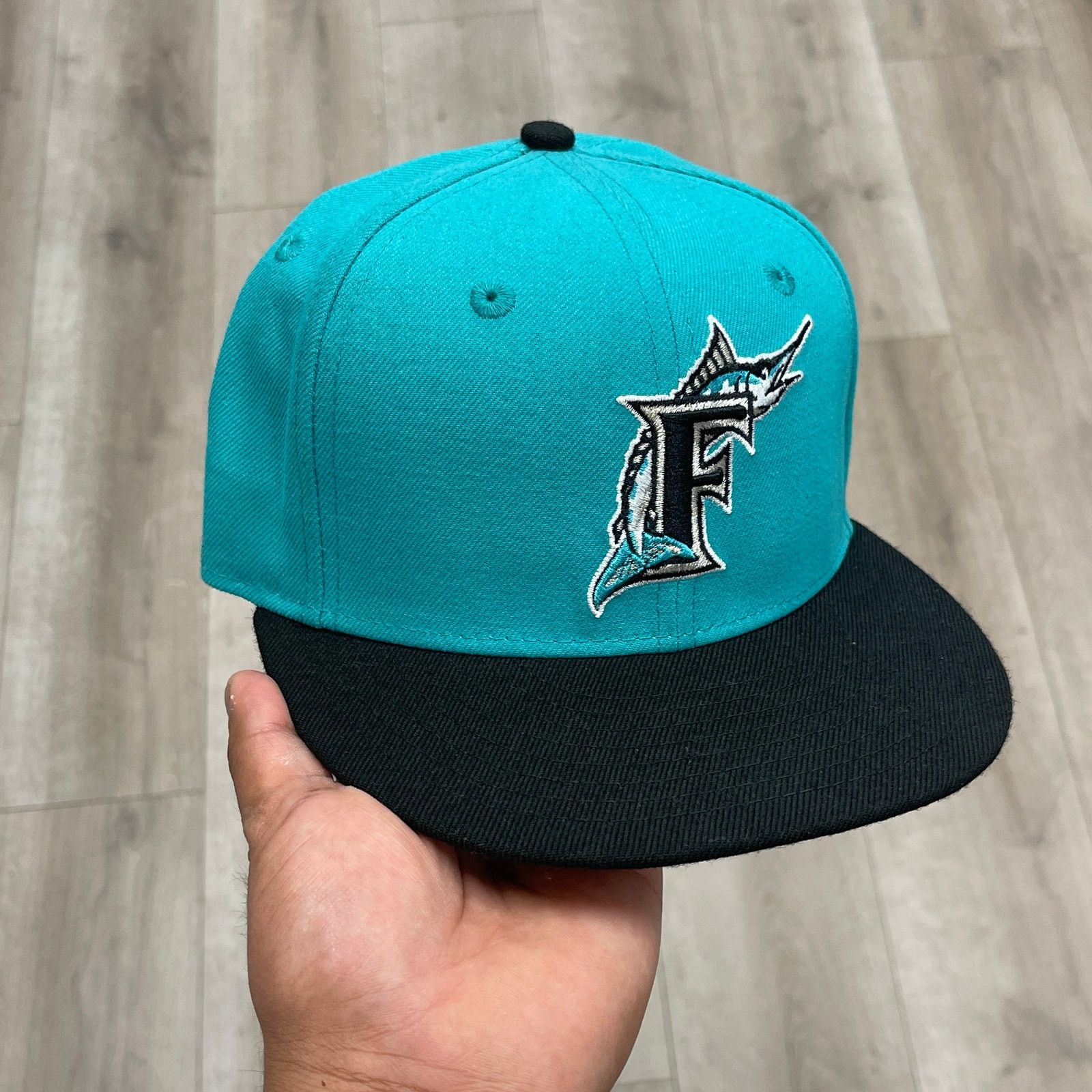 New Era New Era 59FIFTY Florida Marlins Fitted Hat Cap Size 7 1/4 Size ONE SIZE - 1 Thumbnail