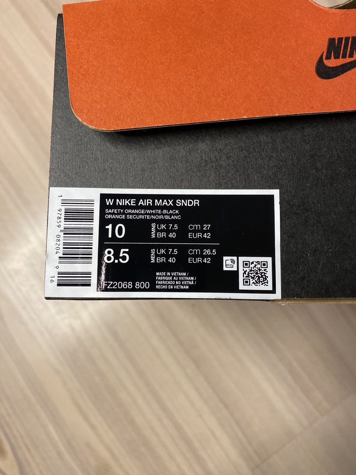 Nike Nike Air Max x SNDR x Gore-Tex Size US 8.5 / EU 41-42 - 7 Thumbnail