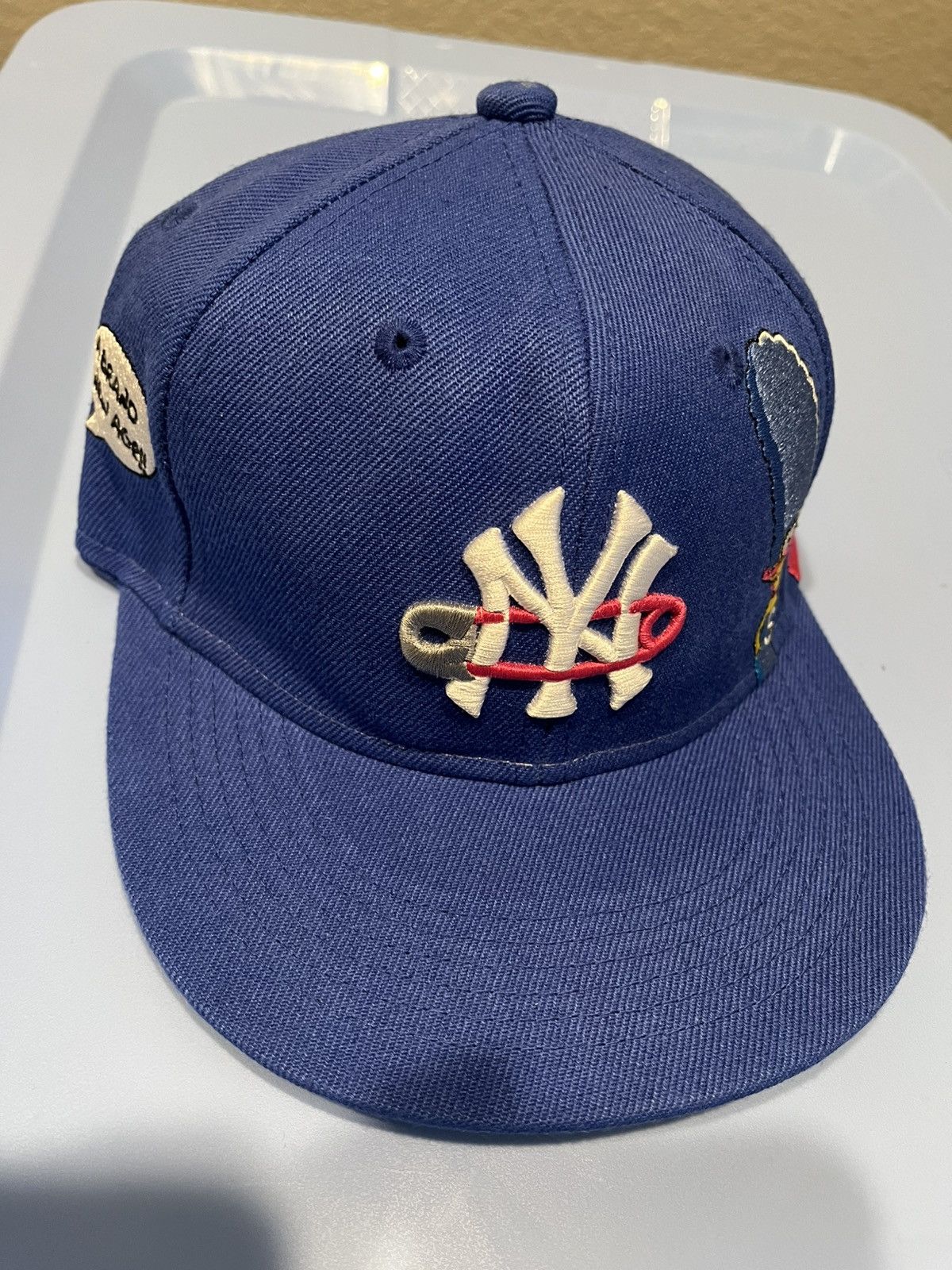 Sukamii Sukamii x The Simpsons Navy Fitted Hat – Size S – New Size ONE SIZE - 1 Thumbnail