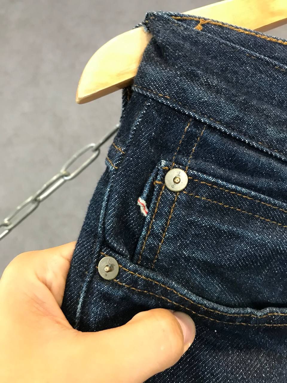 Self Edge Livid Japanese Selvedge denim jeans Size US 30 / EU 46 - 4 Thumbnail