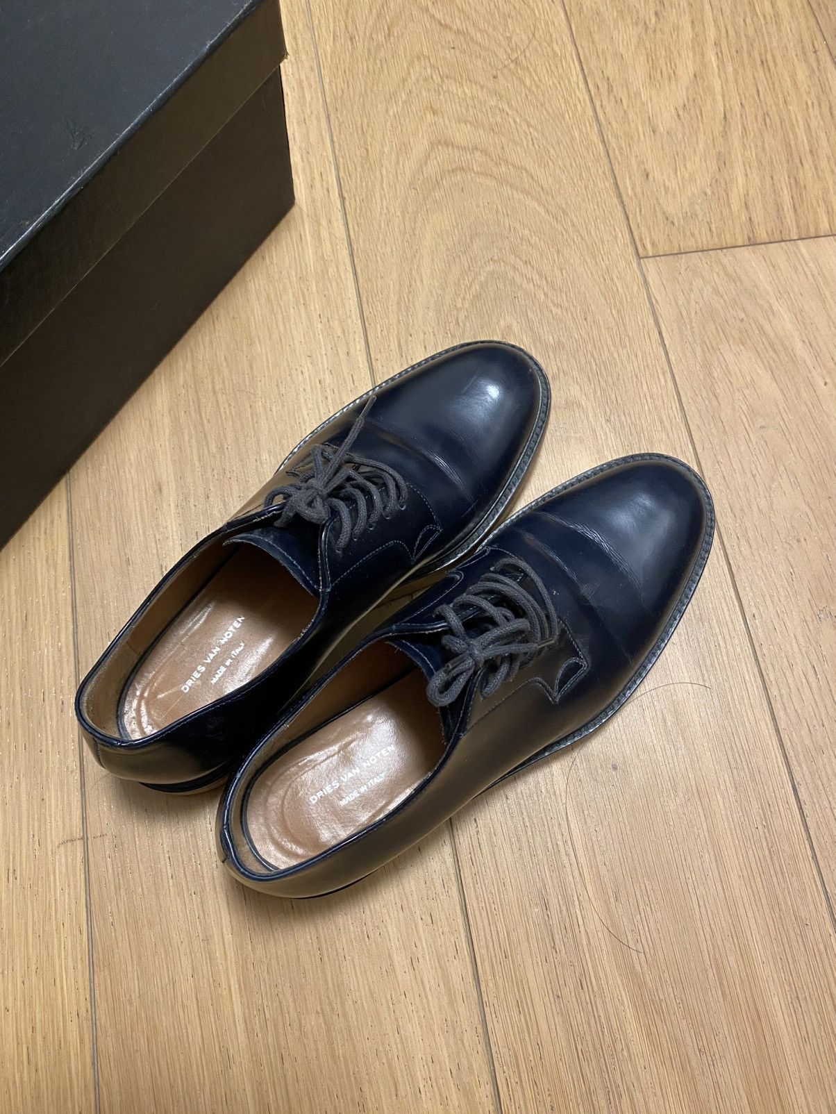 Dries Van Noten Dries Van Noten Leather Oxford Women’s Size 38 Size US 8 / IT 38 - 6 Thumbnail