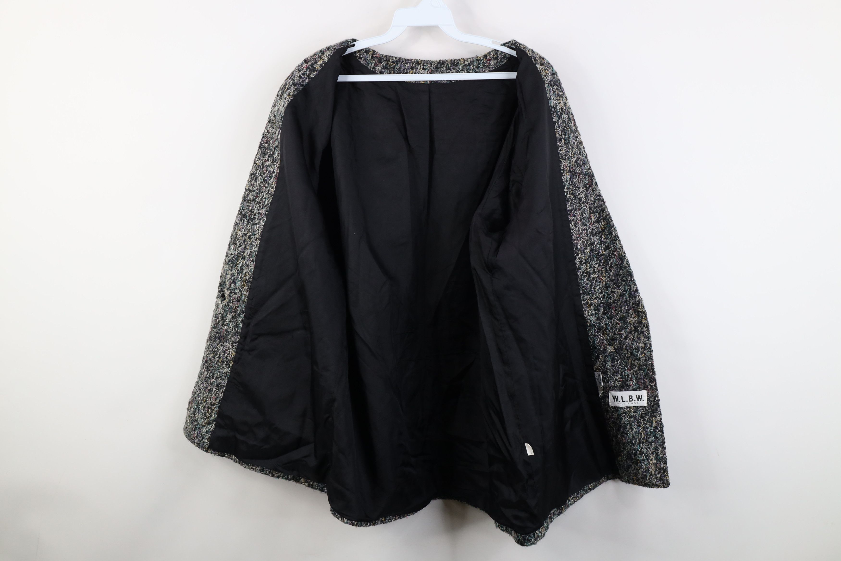 Vintage Vintage 90s Streetwear Rainbow Fleck Blazer Suit Jacket USA Size XL / US 12-14 / IT 48-50 - 7 Thumbnail