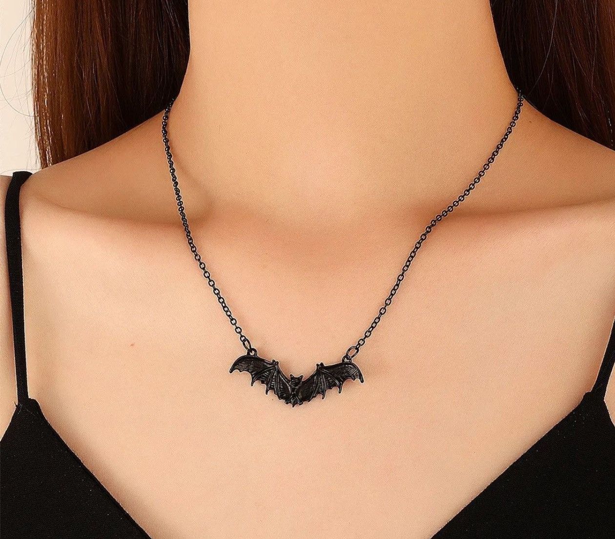 Jewelry Bat Pendant Necklace Size ONE SIZE - 1 Thumbnail