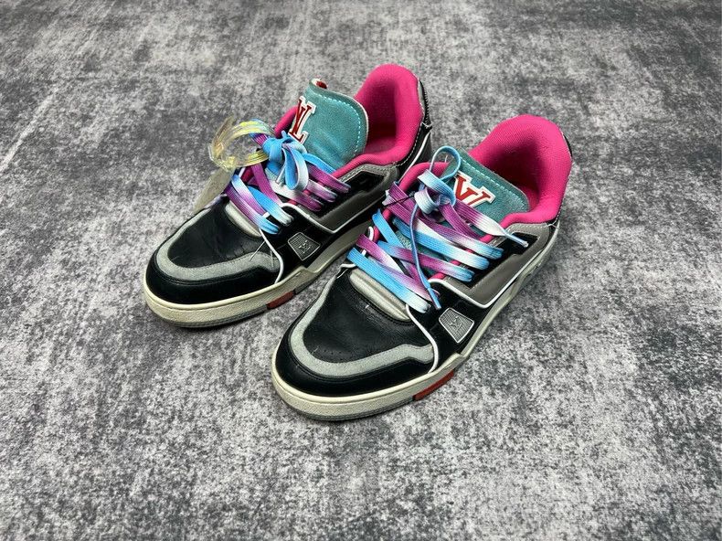 Louis Vuitton Louis Vuitton TRAINER Black Pink Cement Board Shoes Size US 7.5 / EU 40-41 - 1 Thumbnail