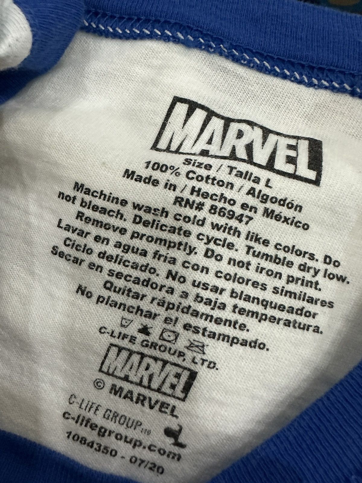 Marvel Comics Marvel Spiderman Comic Photo Print Tshirt A94 Size US L / EU 52-54 / 3 - 8 Thumbnail
