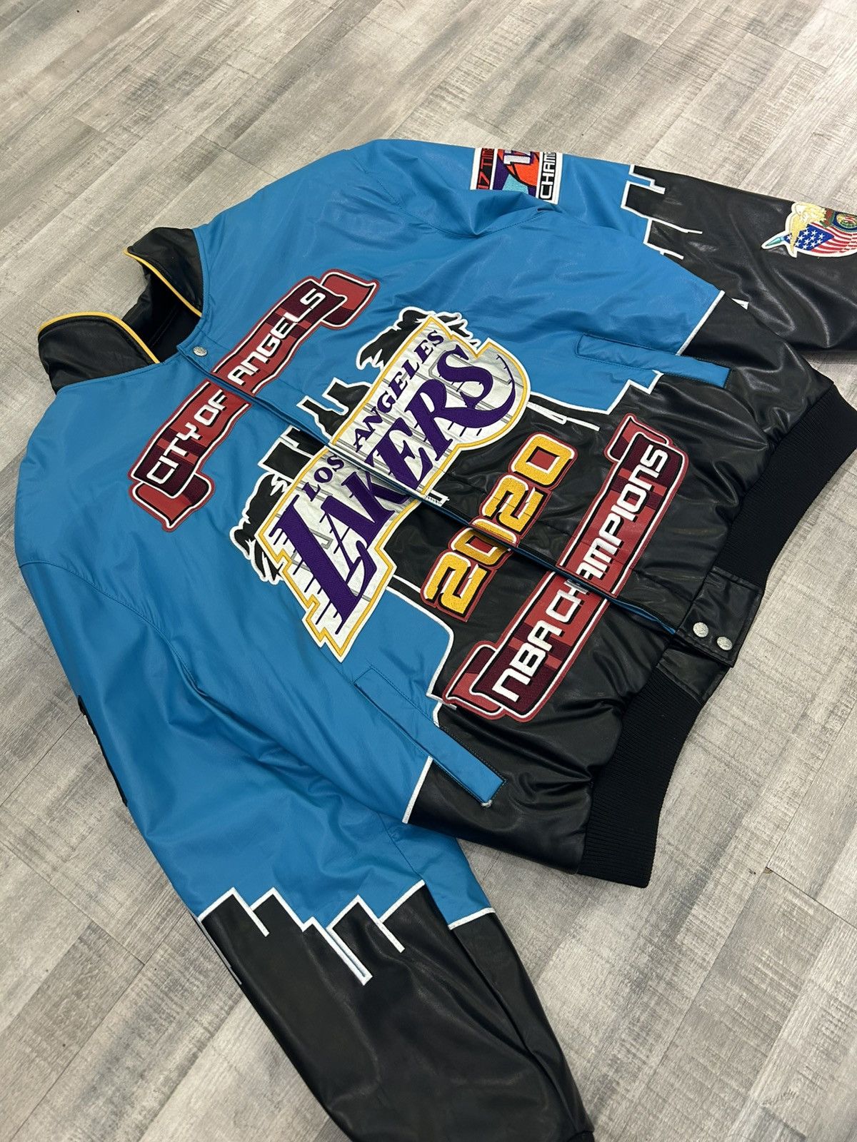 Jeff Hamilton Jeff Hamilton Lakers 2020 Championship Jacket Size US XL / EU 56 / 4 - 2 Thumbnail