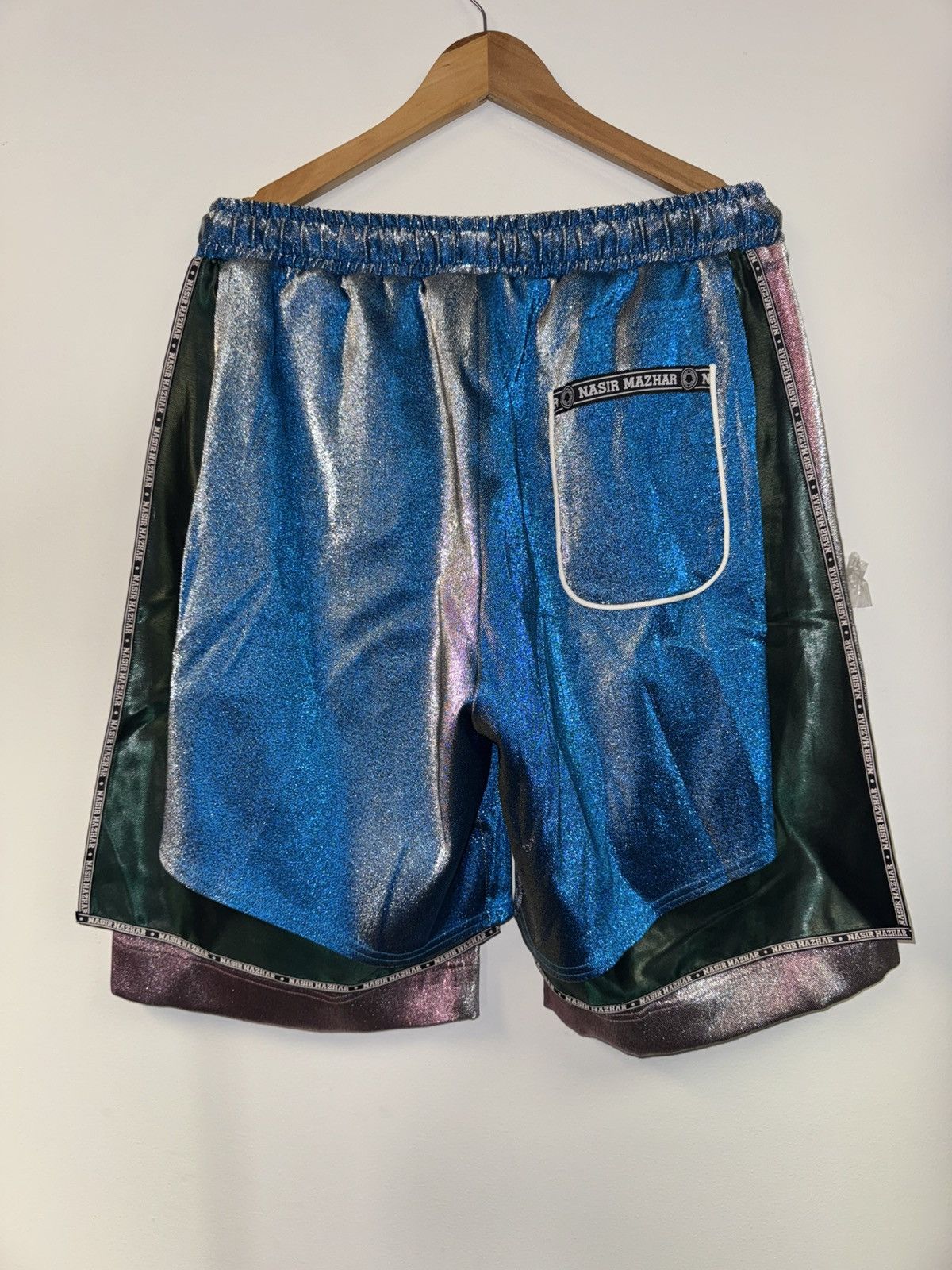 Nasir Mazhar Shiny Layered Nasir Mazhar shorts Size US 34 / EU 50 - 4 Thumbnail