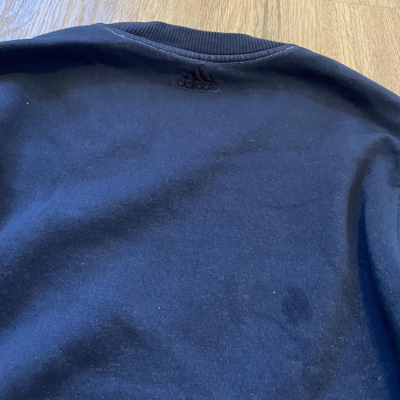 Adidas Black Vintage sweatshirt with embroidered logo Size US S / EU 44-46 / 1 - 6 Thumbnail