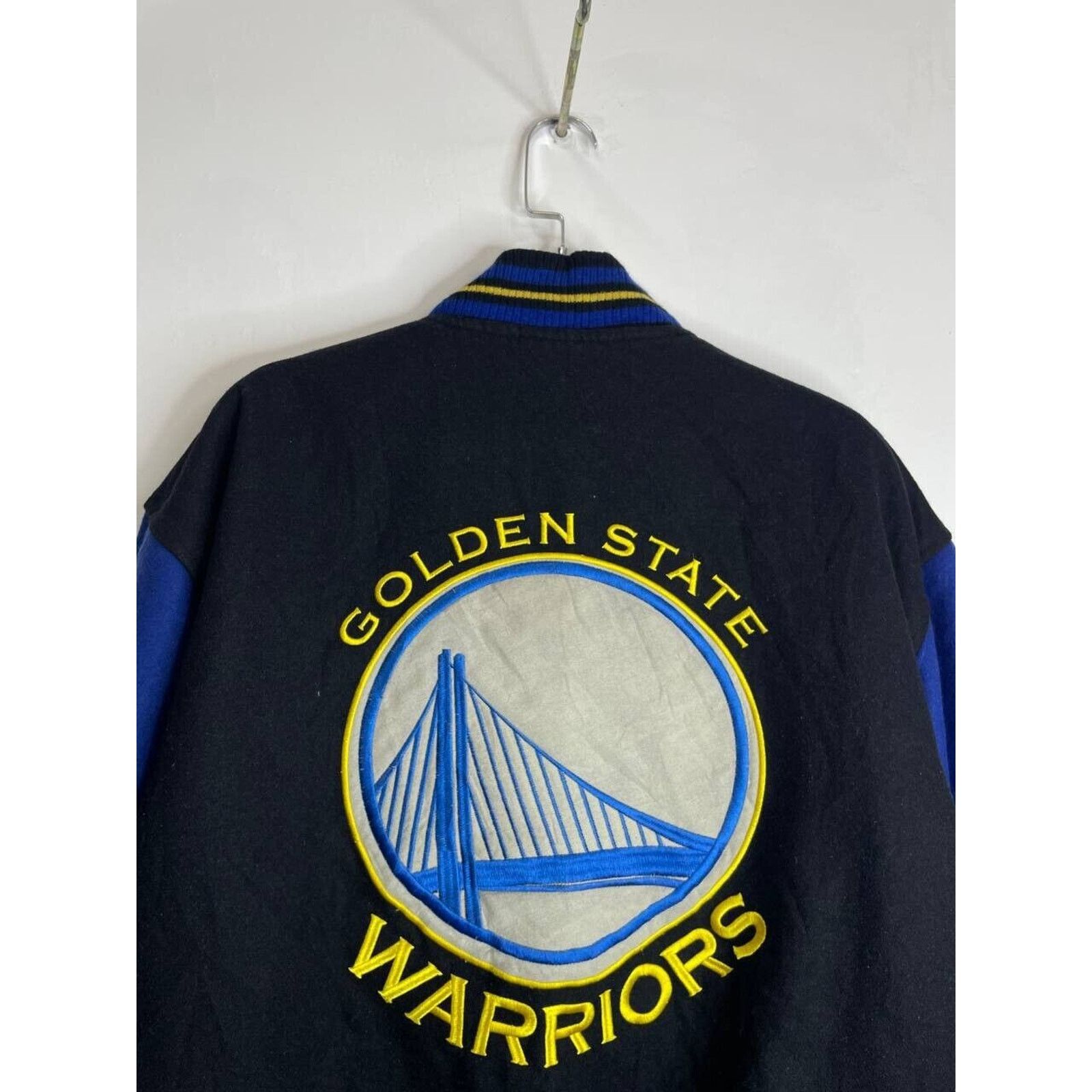 NBA × Vintage Vintage Golden State Warriors Varsity Jacket 2XL NBA Bomber Size US XXL / EU 58 / 5 - 6 Thumbnail