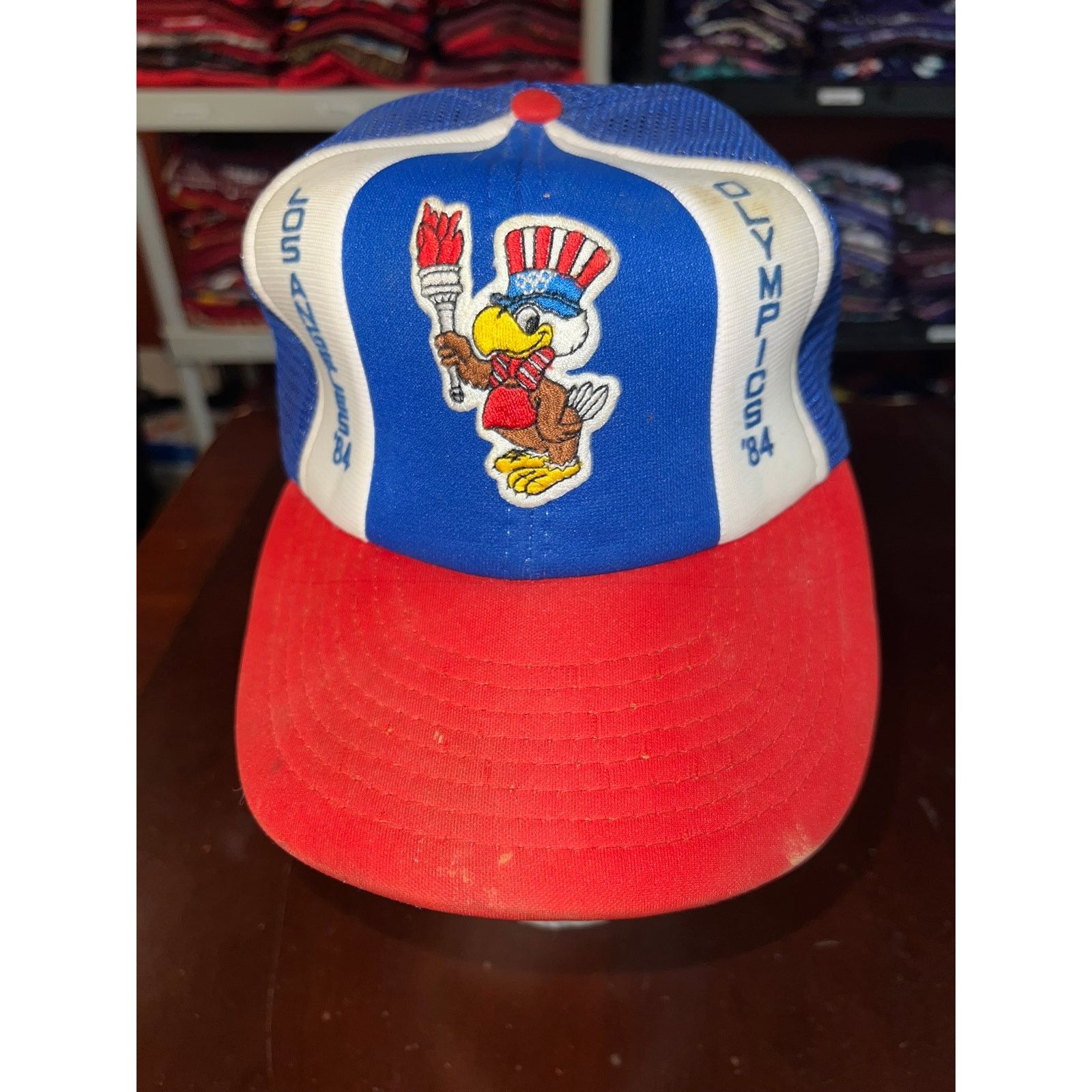 Vintage Vintage Los Angeles Olympics Snapback Trucker Hat Cap VTG Size ONE SIZE - 5 Thumbnail