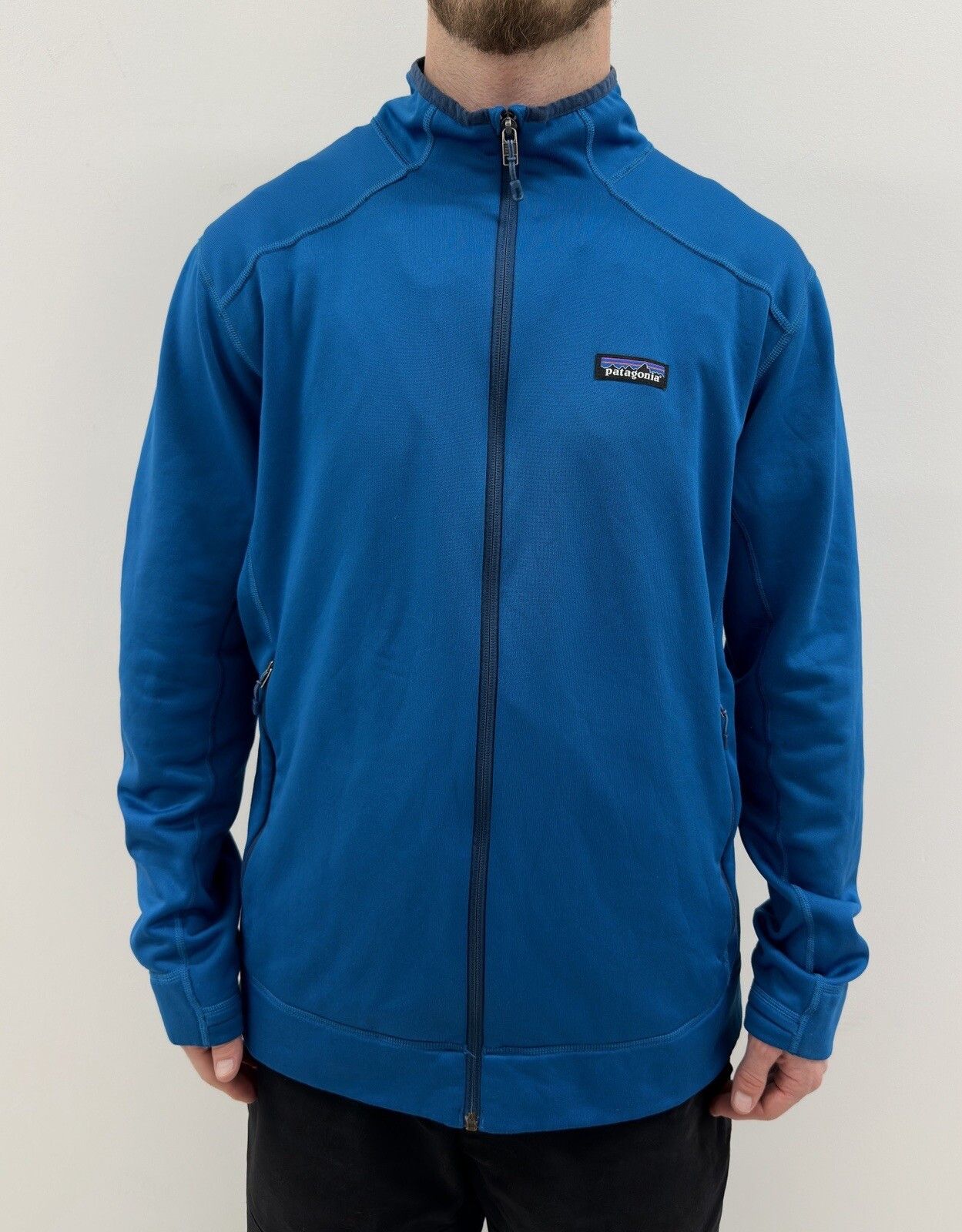 Patagonia Patagonia Worn Wear Mens Track Jacket Hiking Fleece Polartec Size US L / EU 52-54 / 3 - 1 Thumbnail