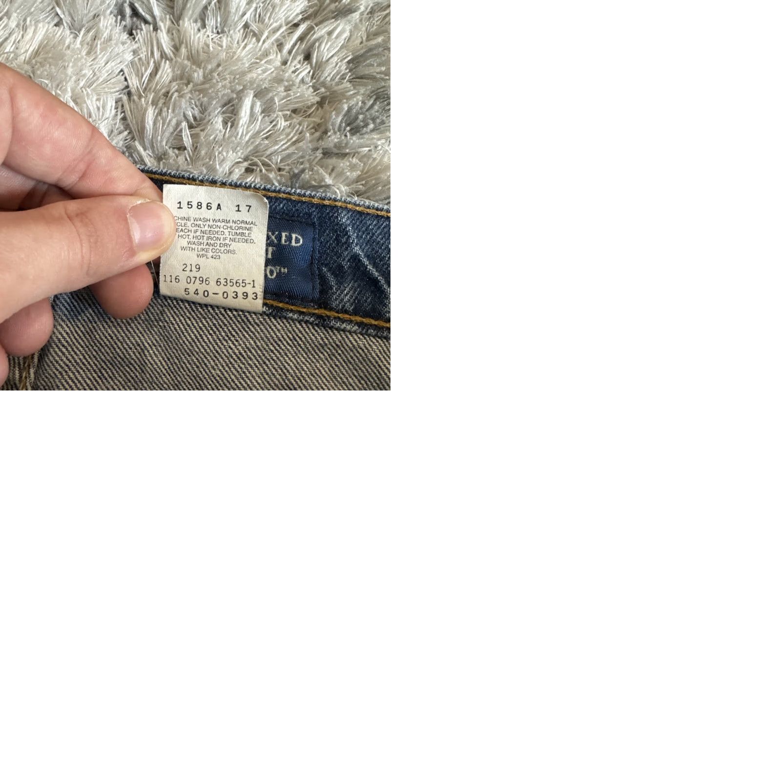 Levi's VINTAGE Levi’s 540 Jeans Men’s 40x32 Blue Denim Relaxed Fit Brown Tab 90’s Size US 40 / EU 56 - 9 Thumbnail