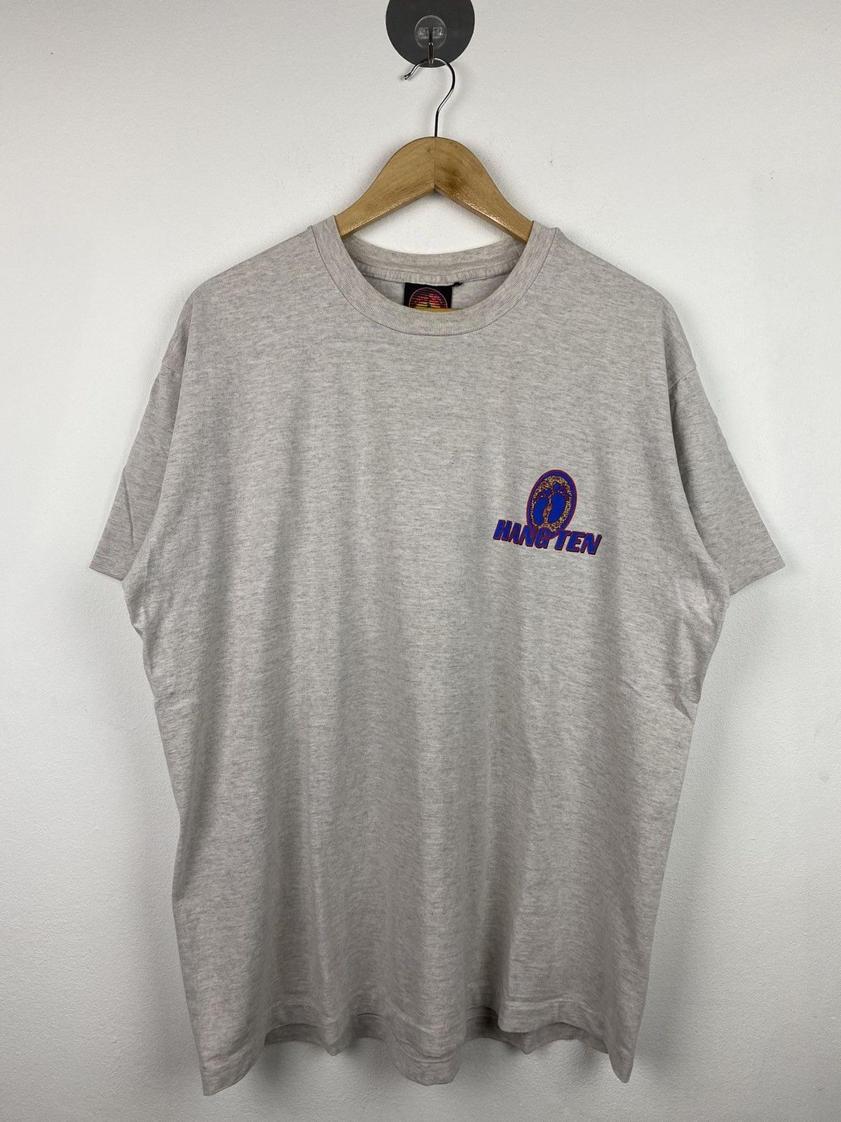 Hang Ten × Vintage Vintage 90s Hang Ten T-shirt Size US L / EU 52-54 / 3 - 3 Thumbnail