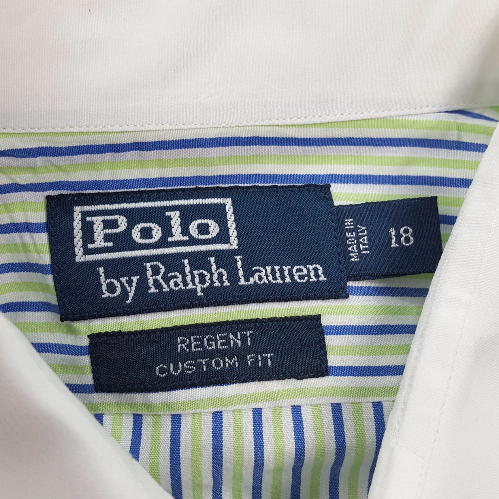 Polo Ralph Lauren Polo Ralph Lauren Button Up Long Sleeve Striped Shirt Size 18 Collared Polo Ralph Lauren Button-Up Shirt Size US XXL / EU 58 / 5 - 5 Thumbnail