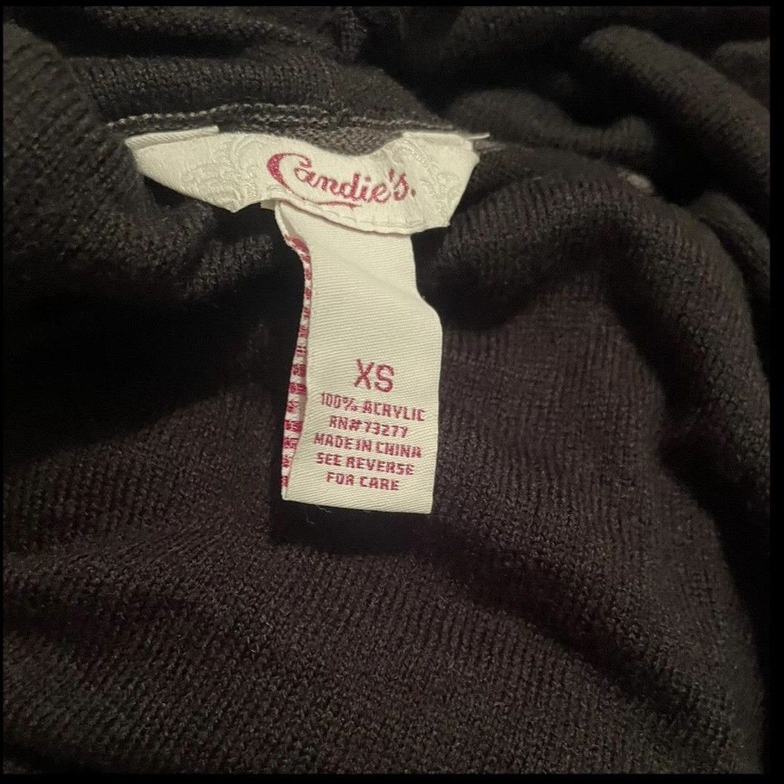 Other Black & Grey striped Candie’s Sleeveless Sweater Maxi Dress Size XS / US 0-2 / IT 36-38 - 2 Thumbnail