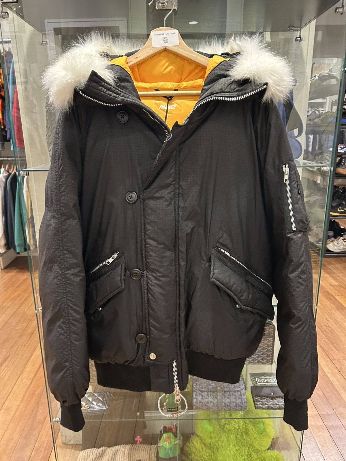 Palace Palace P-2B Parka - Black Size US L / EU 52-54 / 3 - 2 Thumbnail