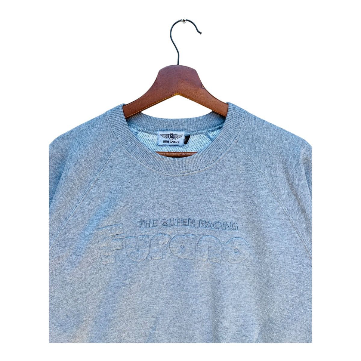 Japanese Brand Vintage Furano The Super Racing Sweatshirt Big Spellout Size US L / EU 52-54 / 3 - 2 Thumbnail