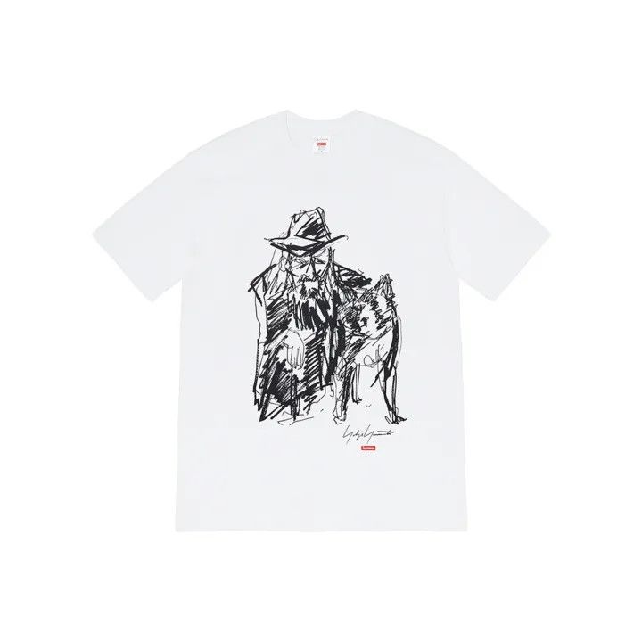 Yohji Yamamoto Supreme x Yohji Yamamoto Graphic T-Shirt 0079 Size US M / EU 48-50 / 2 - 1 Thumbnail