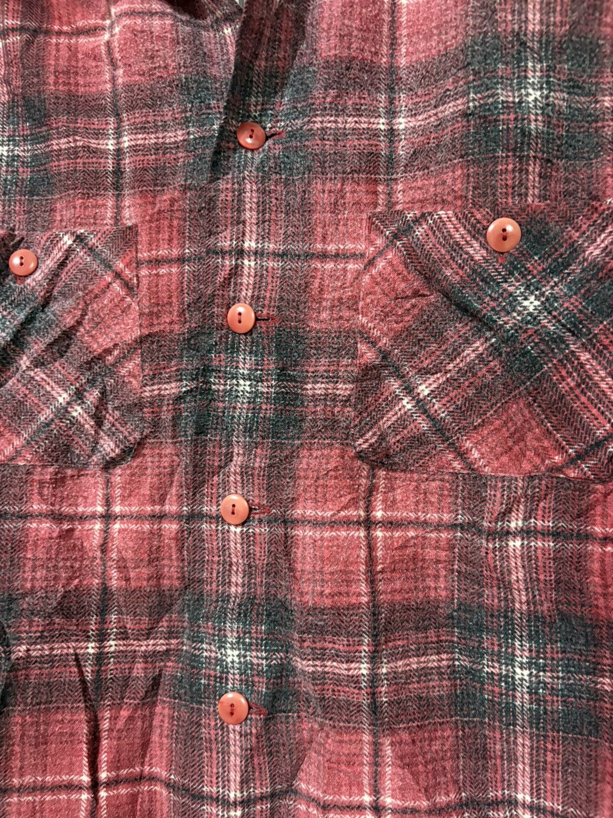 Beams Plus Vintage Beams shirt rayon plaid check Size US M / EU 48-50 / 2 - 2 Thumbnail