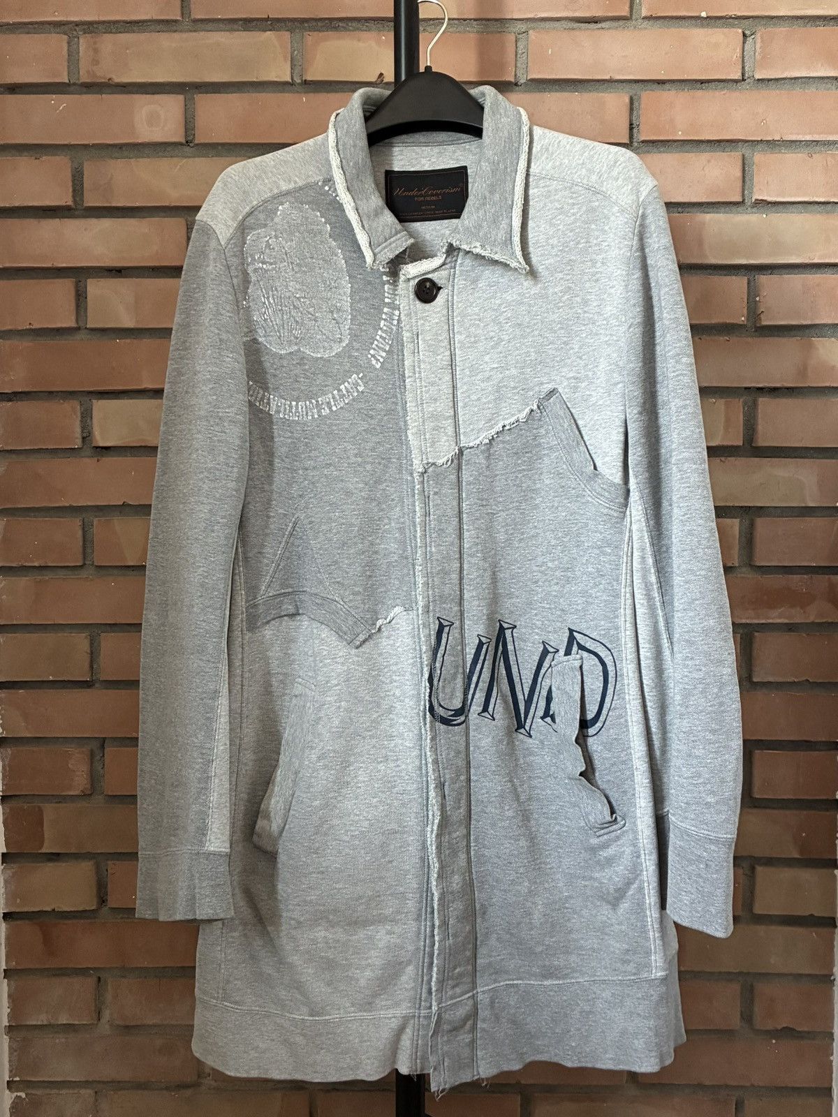 Undercover Undercover AW03 'Paperdoll' Patchwork Peacoat Size US M / EU 48-50 / 2 - 1 Thumbnail