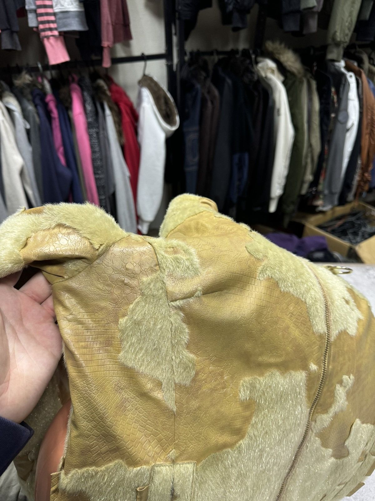 If Six Was Nine × Japanese Brand × Le Grande Bleu (L.G.B.) Vintage 90s Cow Leather Archive Jacket Size US S / EU 44-46 / 1 - 11 Thumbnail