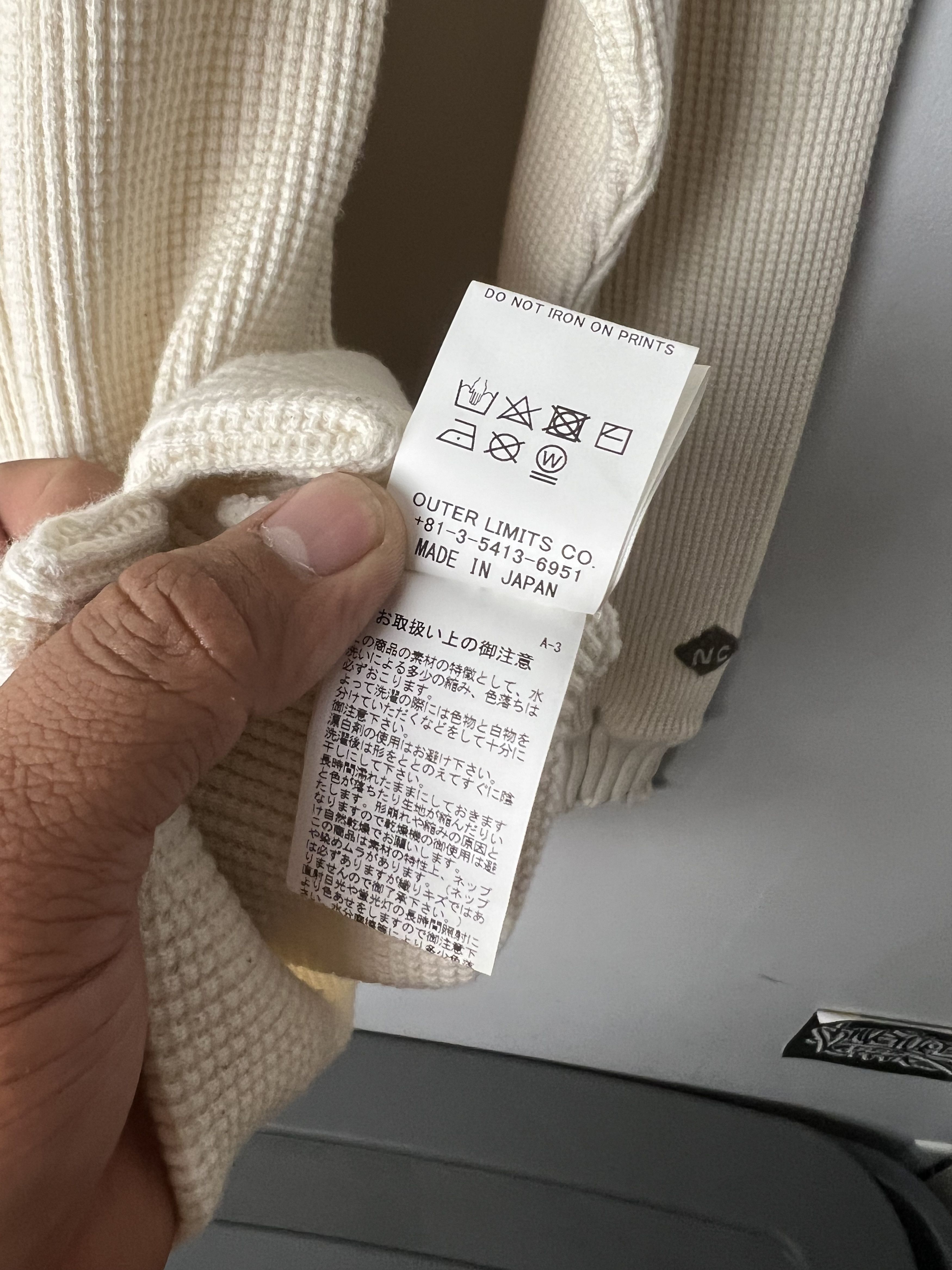 Nigel Cabourn Nigel Cabourn Turtle Neck - Waffle Knit Size US S / EU 44-46 / 1 - 7 Thumbnail