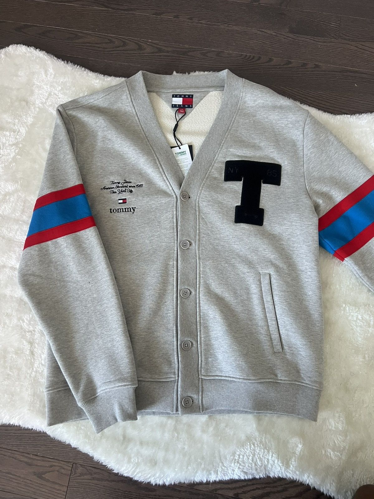 Tommy Hilfiger Grey Tommy Hilfiger sweater Size US L / EU 52-54 / 3 - 1 Thumbnail