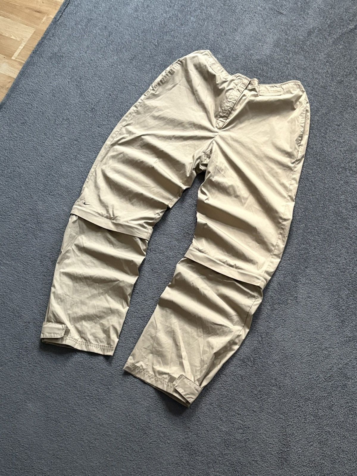 Nike 90s Nike Clima Vintage Nylon Transformed Swoosh Logo Pants Size US 32 / EU 48 - 1 Thumbnail