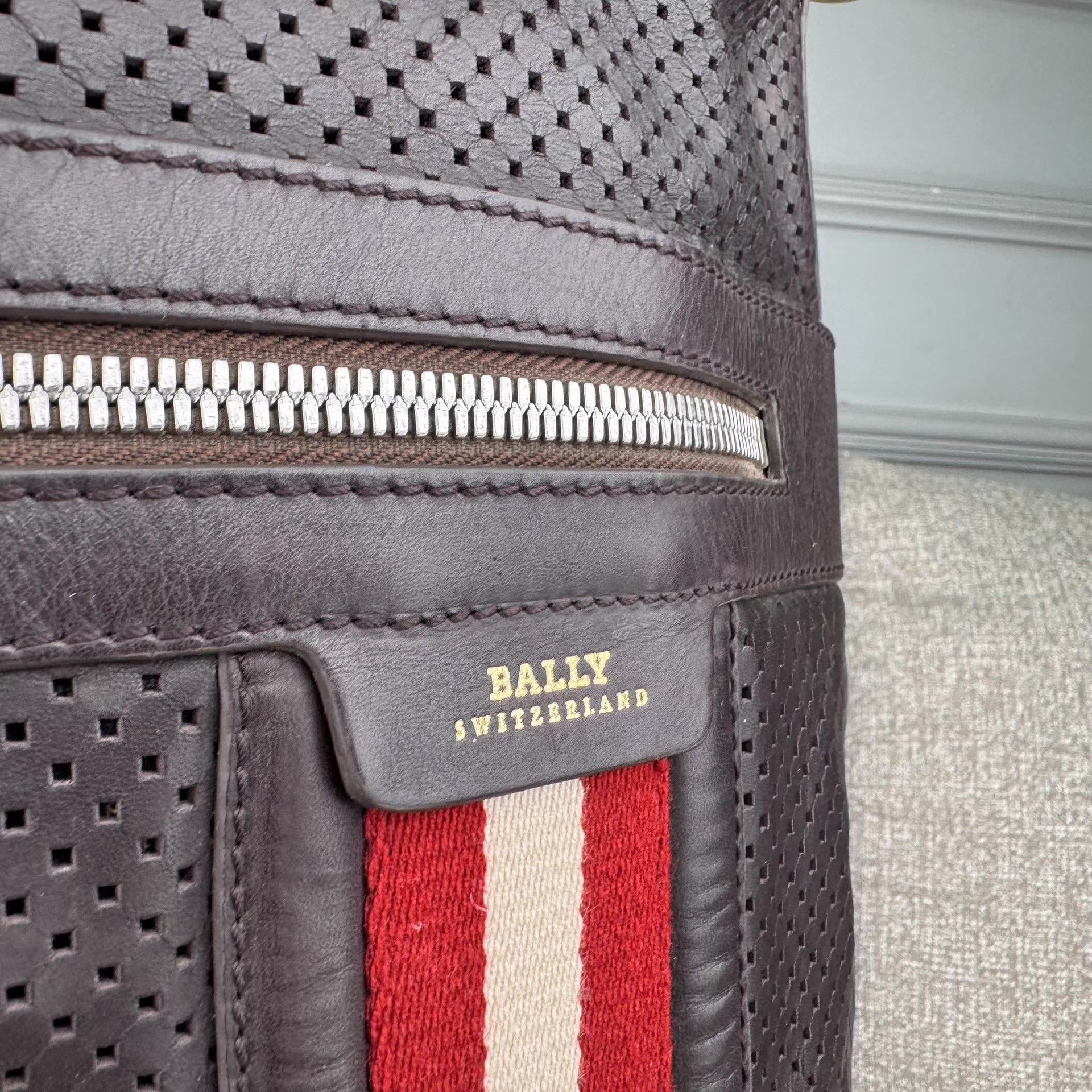 Bally Bally men's large genuine leather travel bag Ｑ27 Size ONE SIZE - 2 Thumbnail