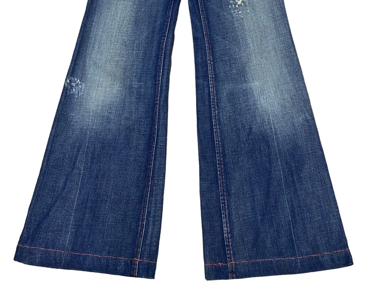 Diesel × If Six Was Nine Rare Design Vintage Brand Diesel Flared Jeans 1990s Size US 26 / EU 42 - 5 Thumbnail
