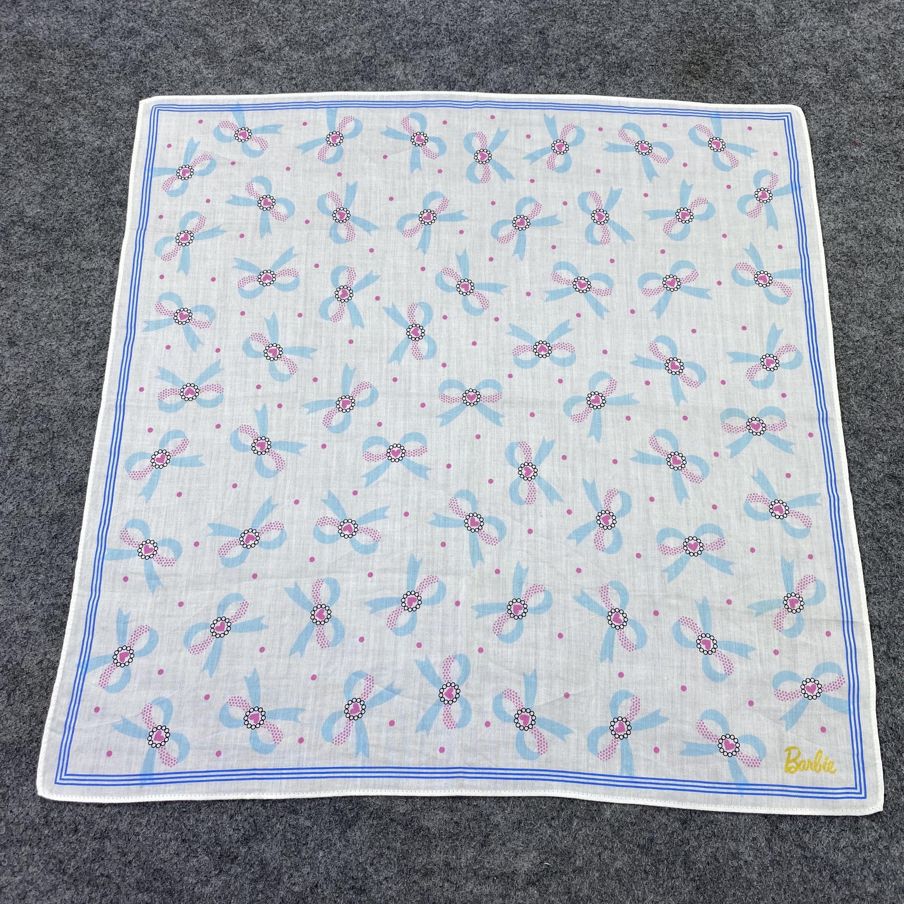 Anime Barbie Handkerchief Neckerchief Bandana Pocketsquare-B1453 Size ONE SIZE - 3 Thumbnail