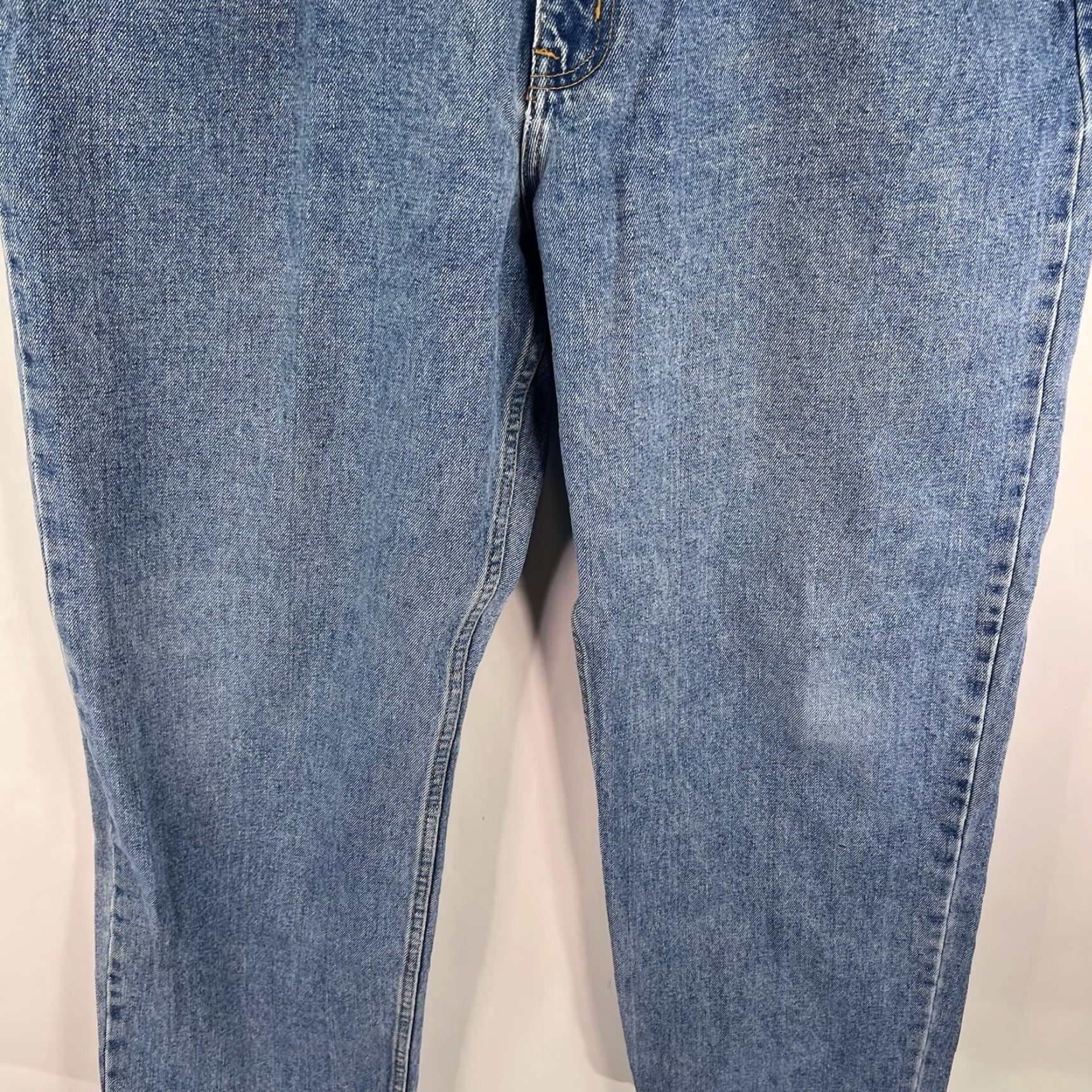 Ralph Lauren VINTAGE Ralph Lauren Polo Jeans Men's 36x30 Denim Straight Fit Blue 90s Logo Cotton Size US M / EU 48-50 / 2 - 3 Thumbnail