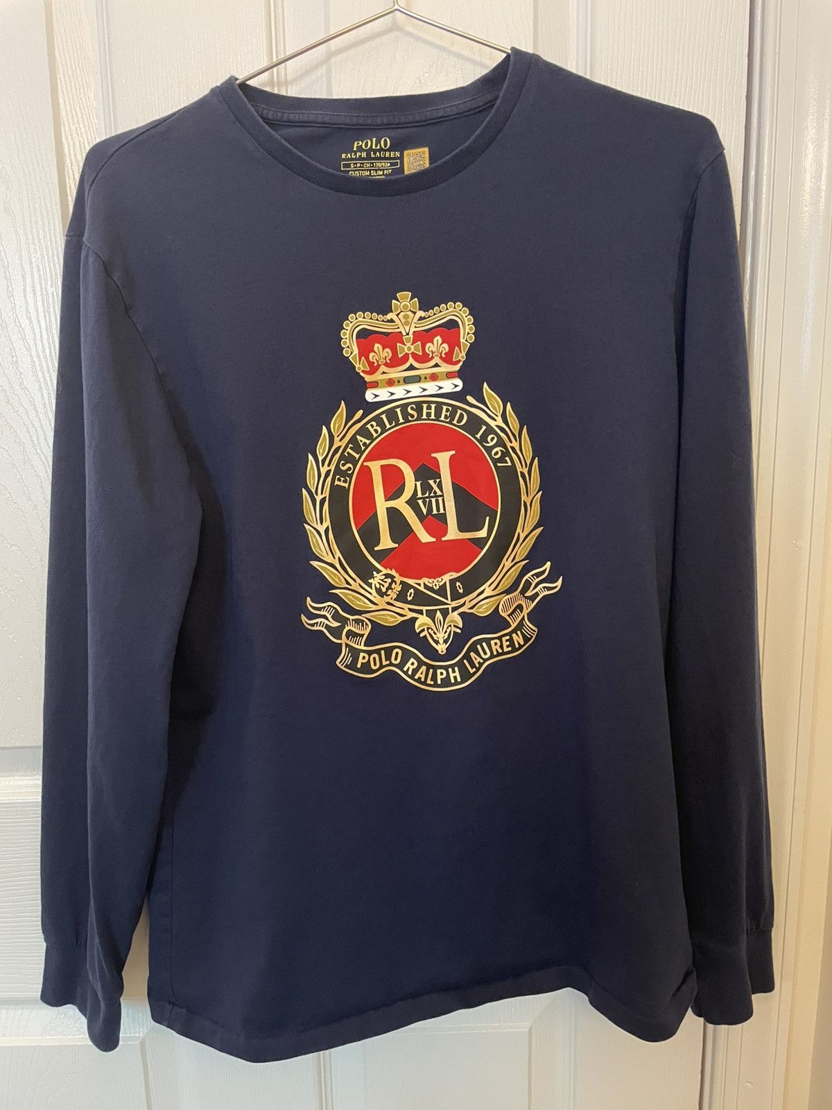 Polo Ralph Lauren Polo Ralph Lauren Blue Crown Long-sleeve Shirt Size US S / EU 44-46 / 1 - 1 Thumbnail