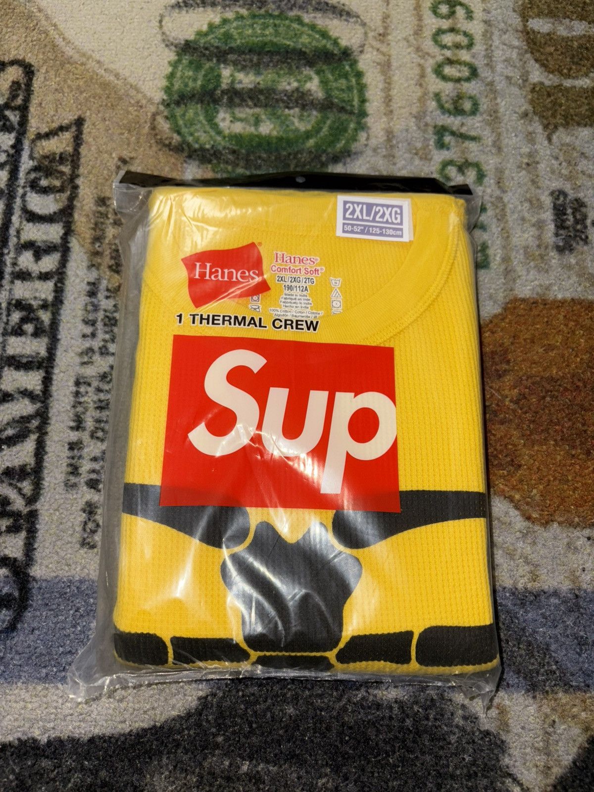 Hanes Supreme Thermal Crew | Grailed