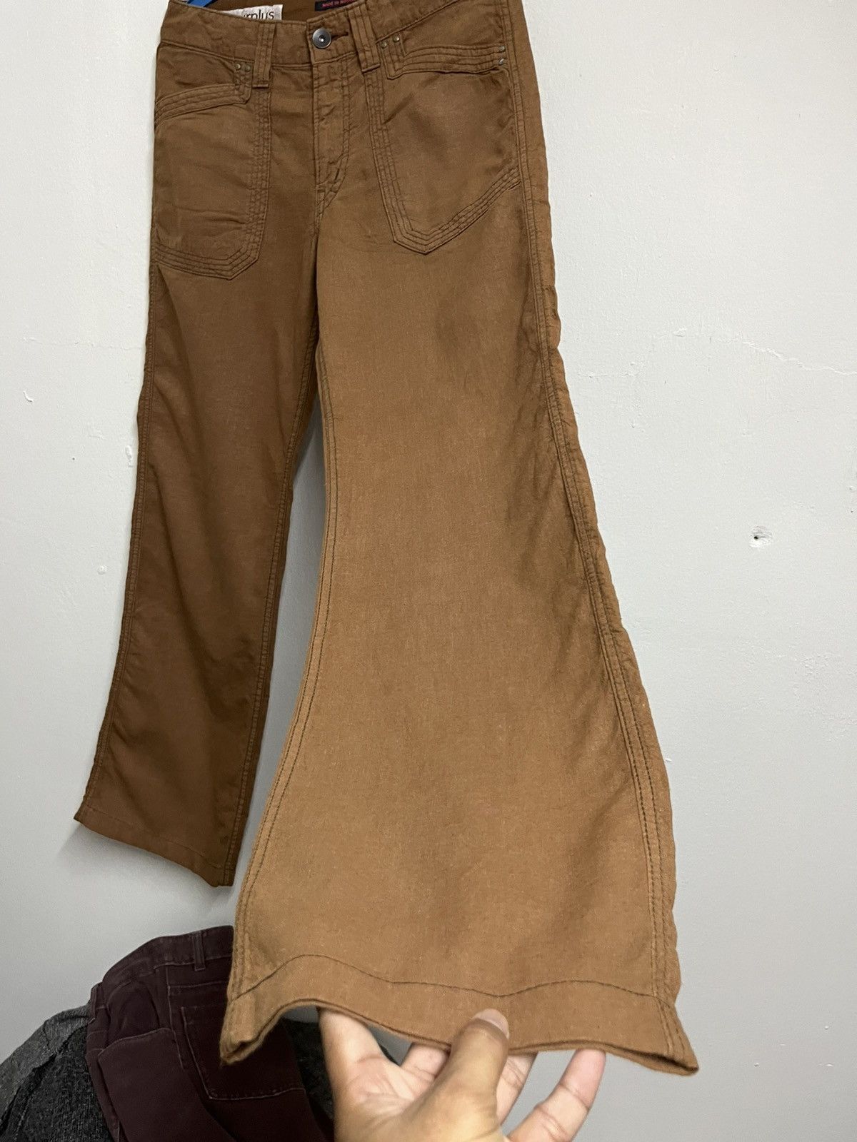 Japanese Brand 🔥 SURPLUS X BLUE WAY JAPANESE DESIGNER FLARE BUSHPANT DESIGN Size US 31 - 2 Thumbnail